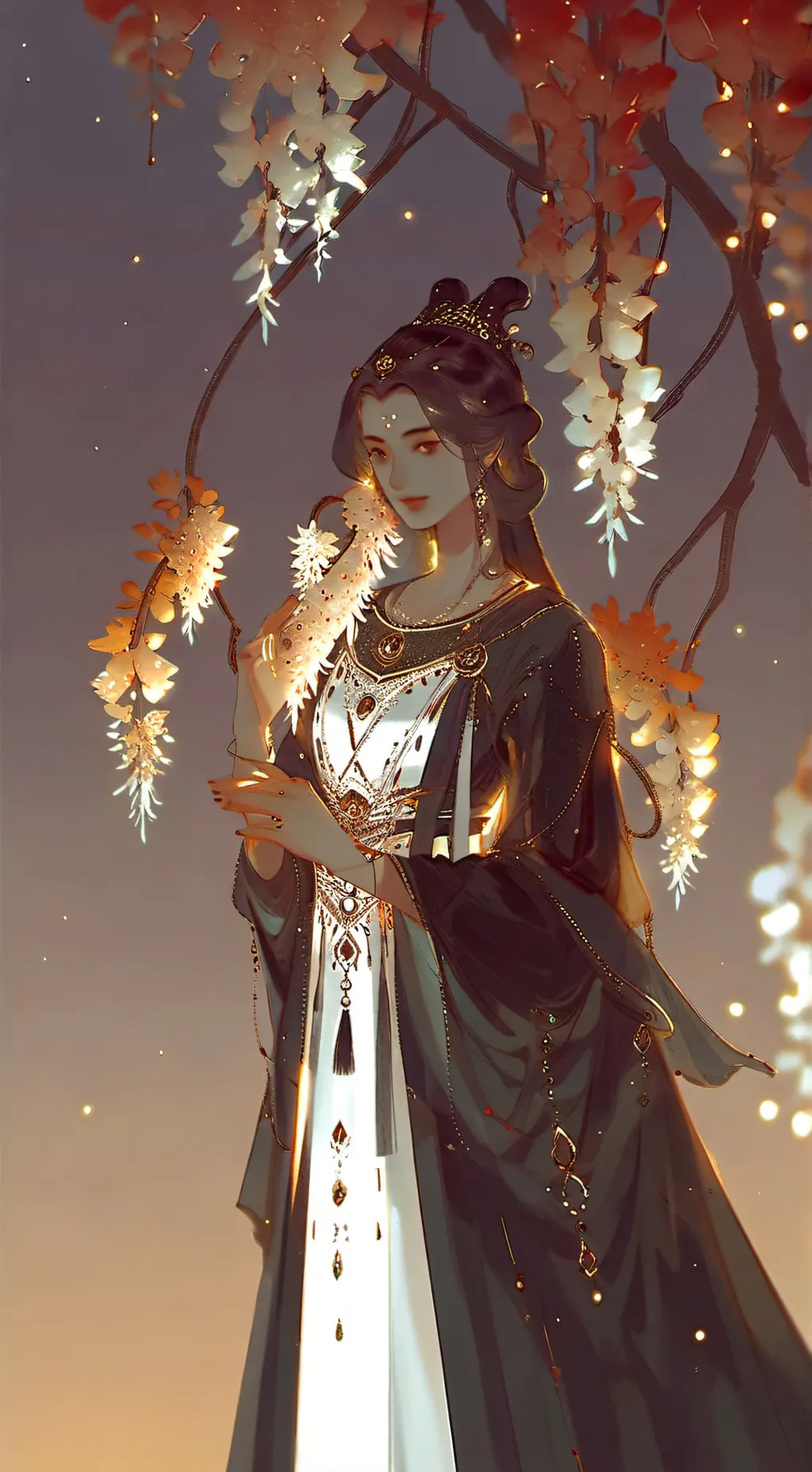 ai character: Spoiled daughter  background