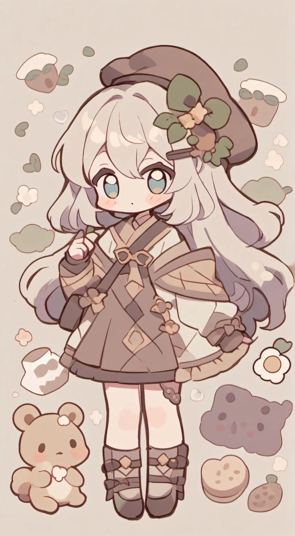 ai character: MHA CENDRILLON background