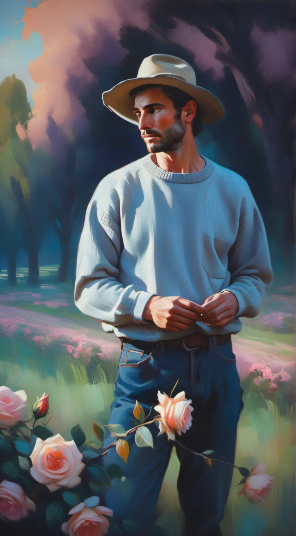 ai character: Creepypastas xD background