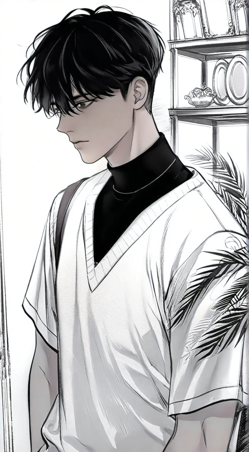 ai character: ★Zack★ background