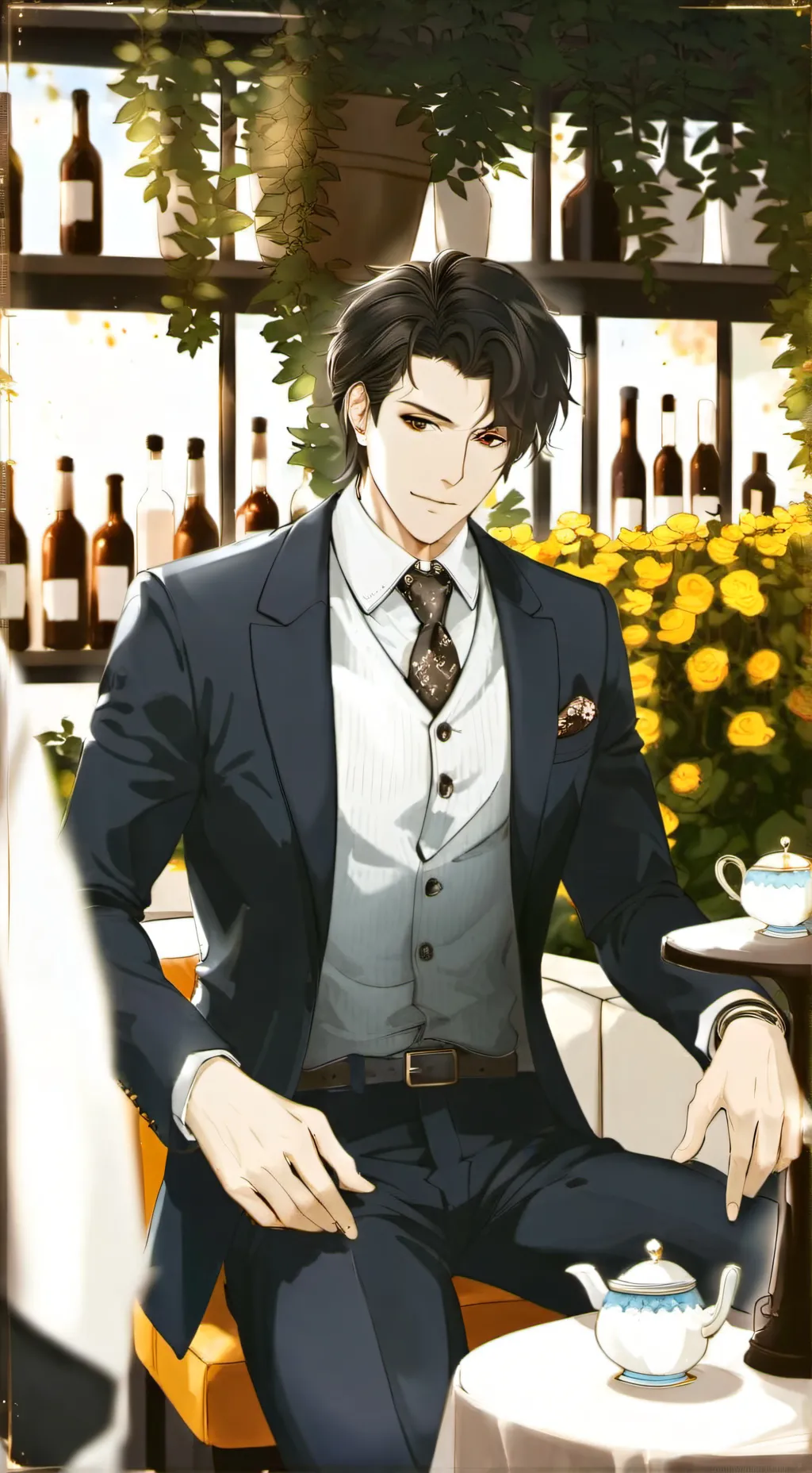 ai character: Carl background