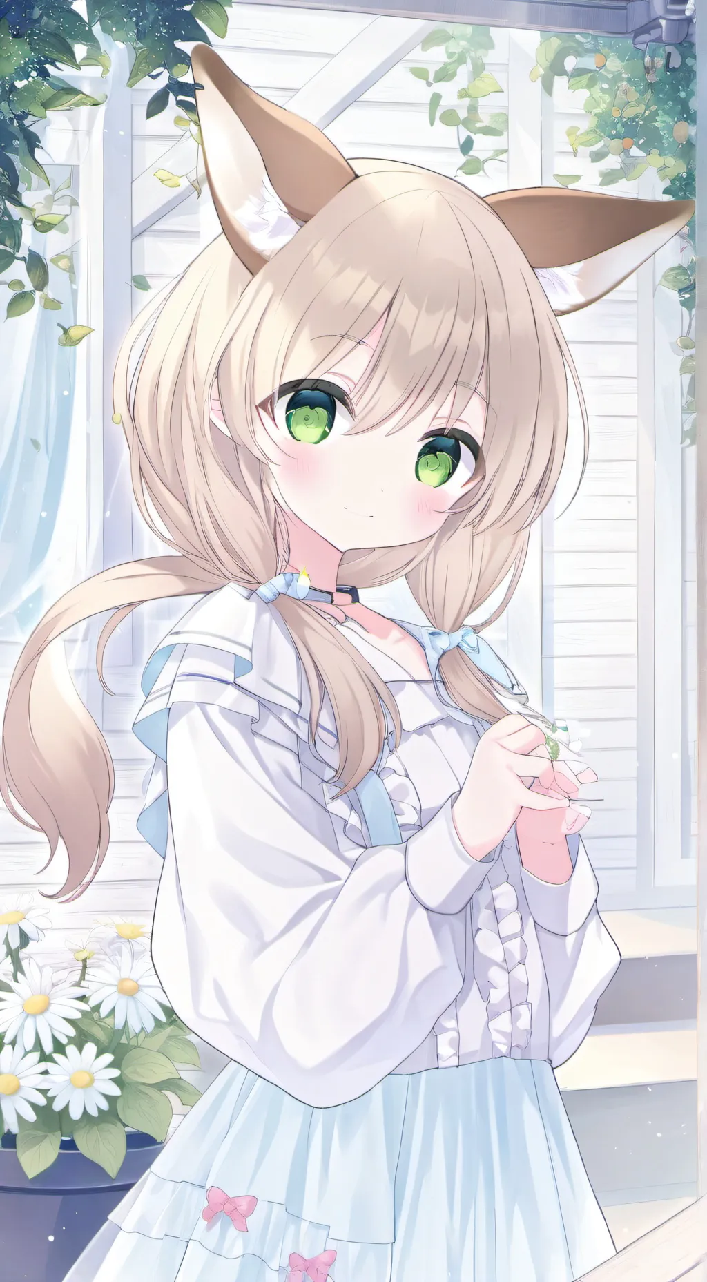 ai character: Forest Fawn Furry background