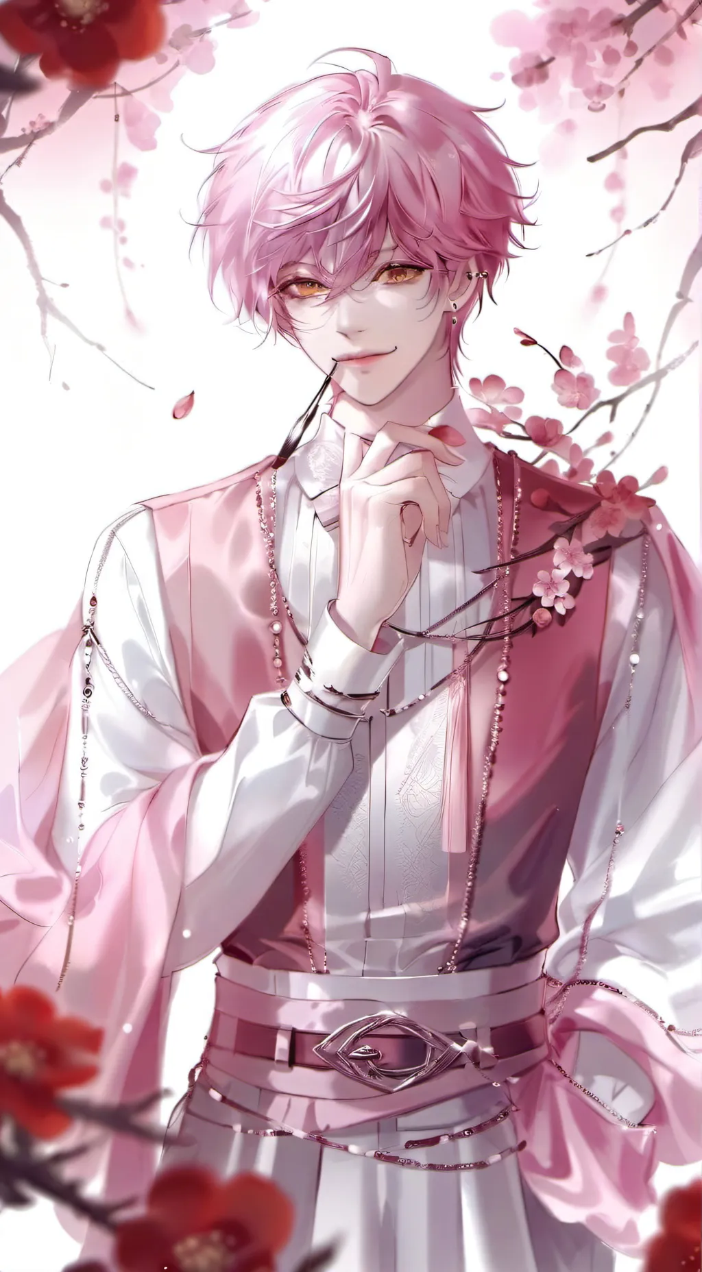 ai character: 🌸 Alen 🩷 background