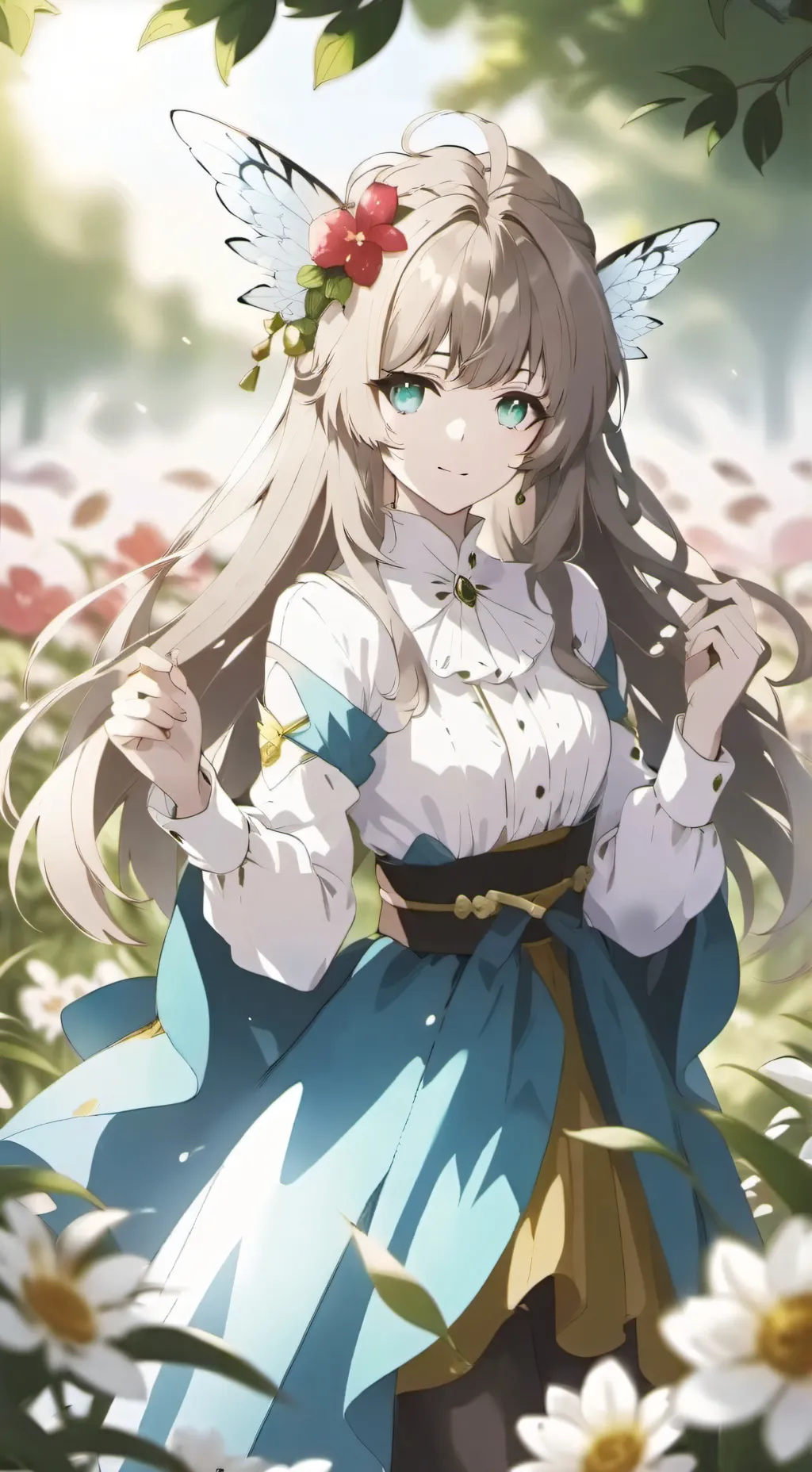 ai character: dark gaiainfection background