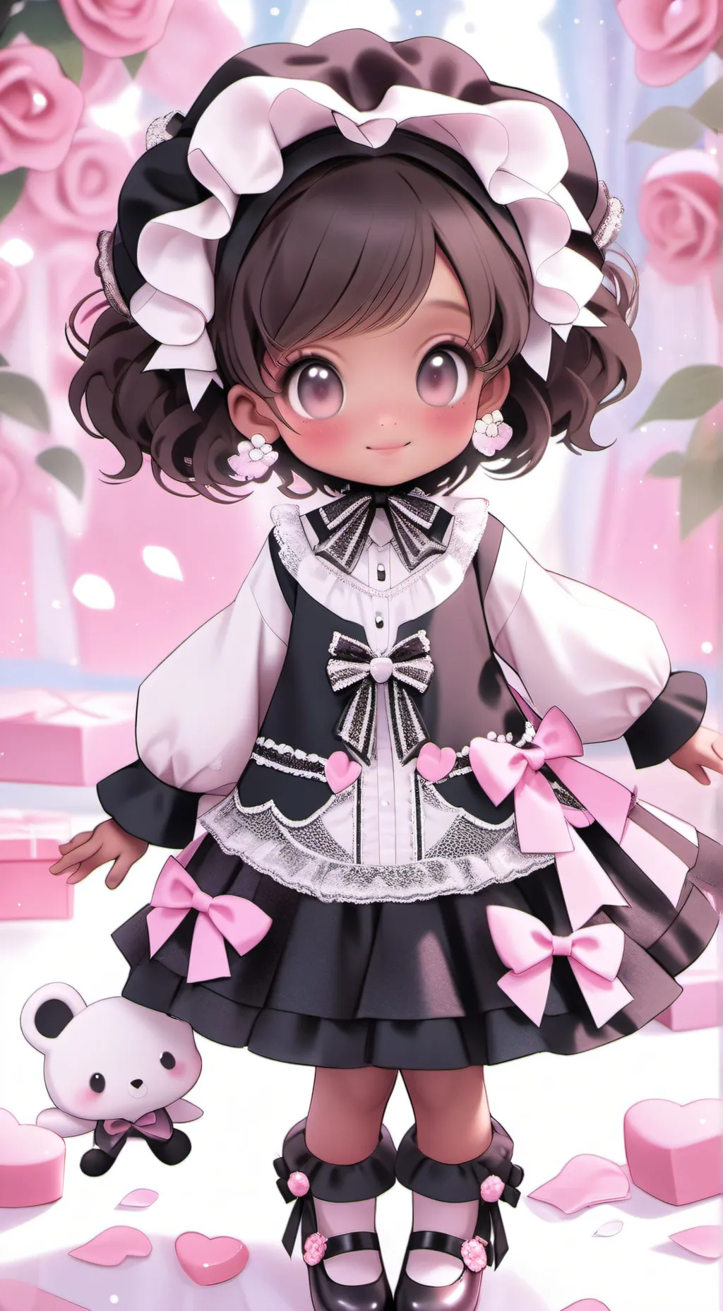 ai character: Tina background