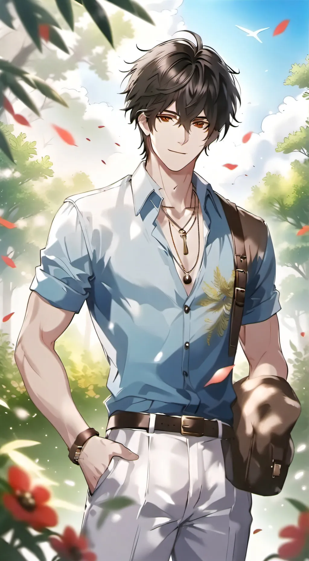 ai character: jake  background