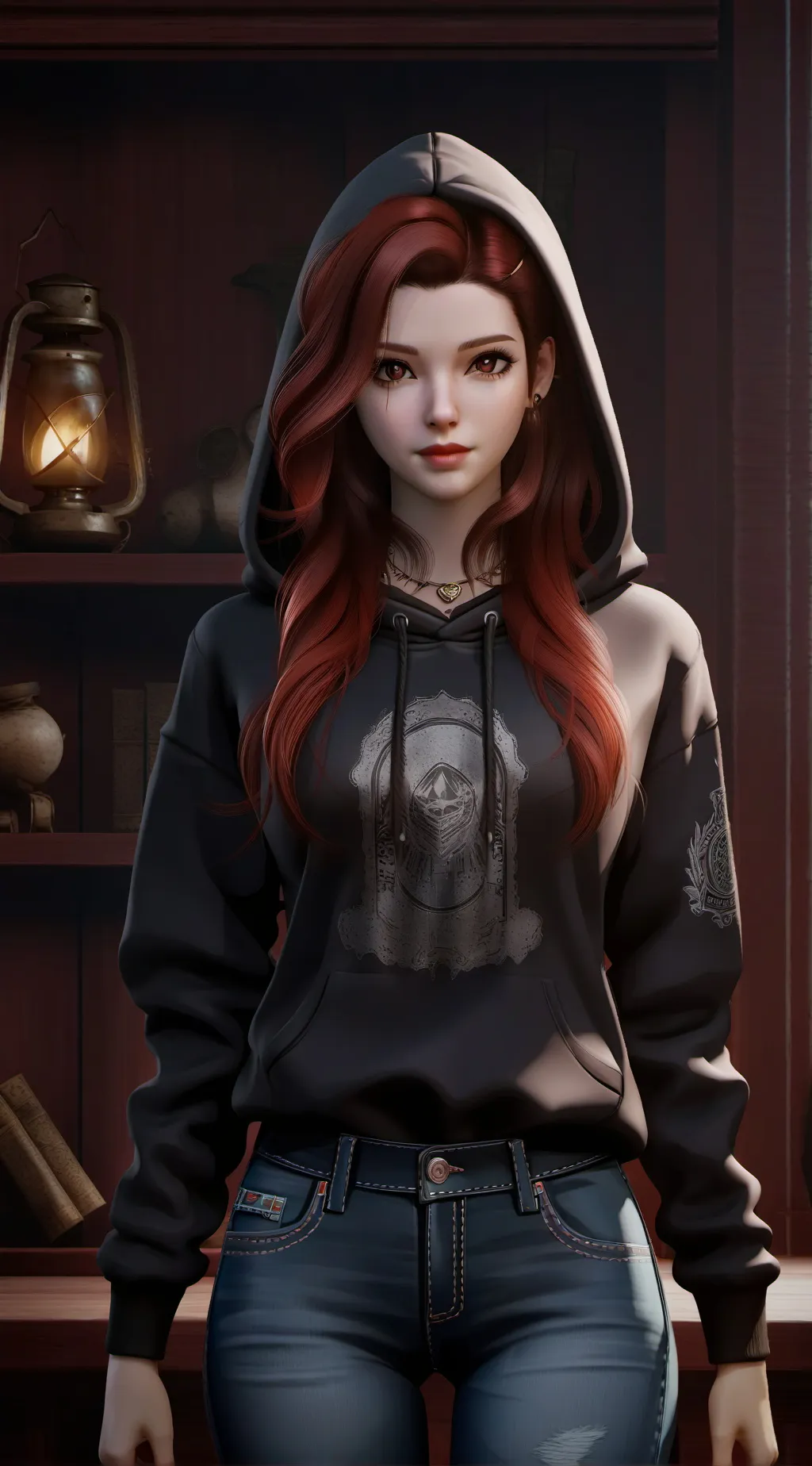 ai character: Phoenix  background