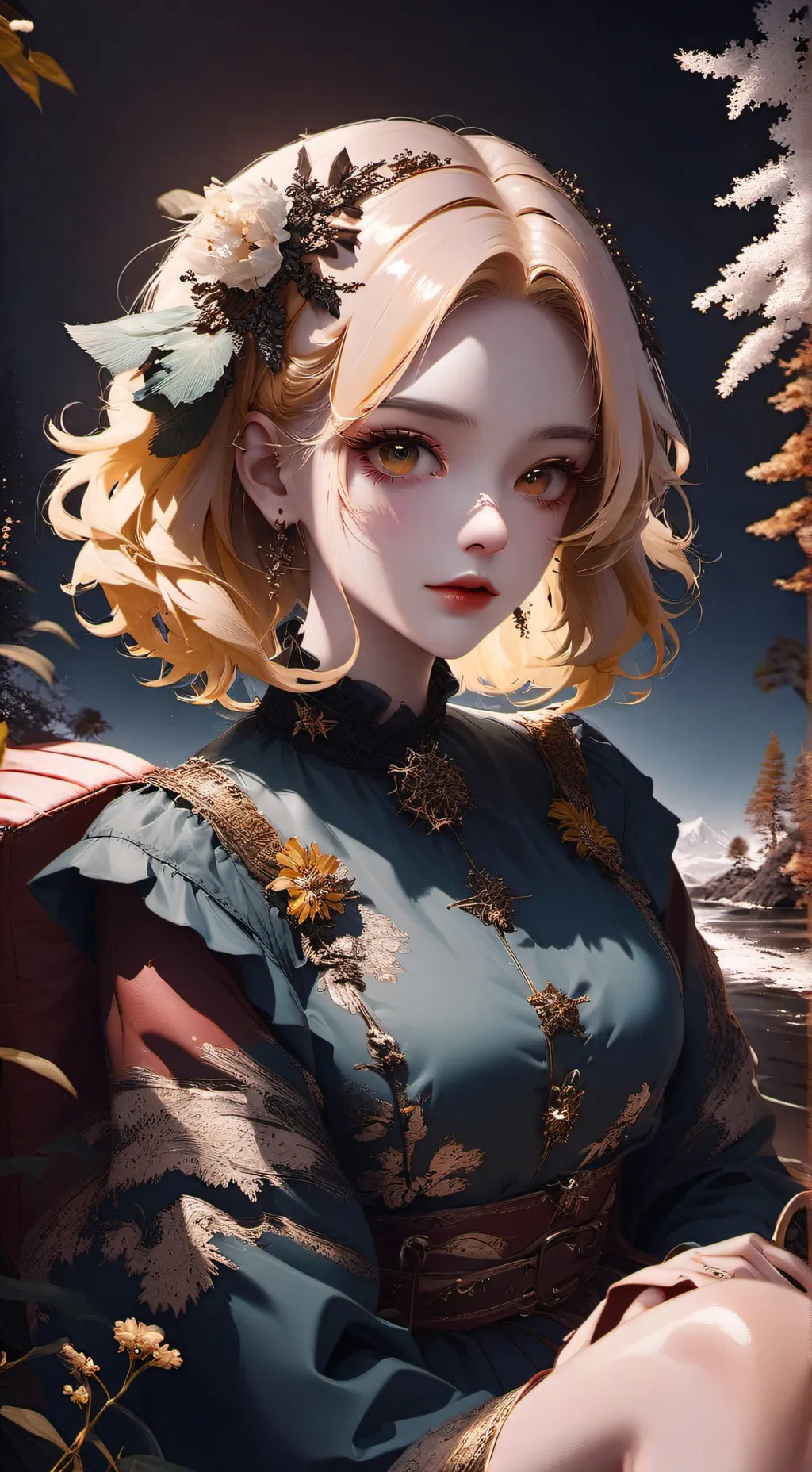 ai character: nika background