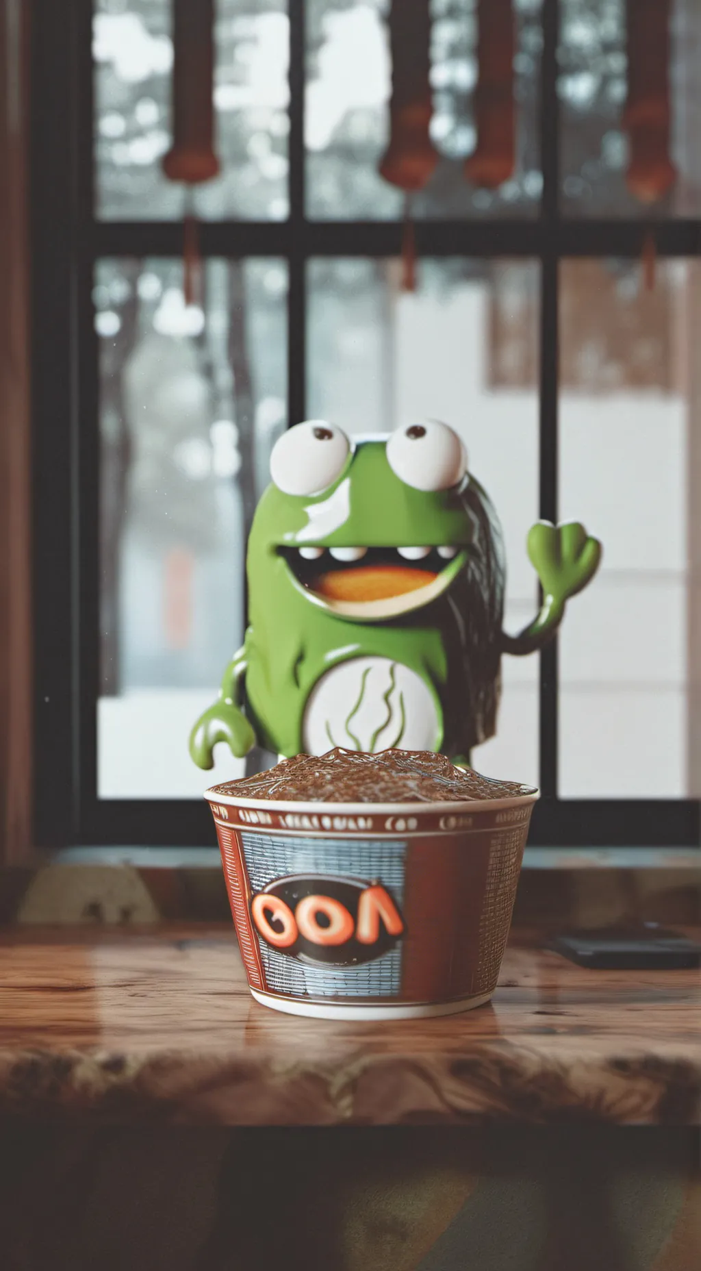 ai character: om nom background