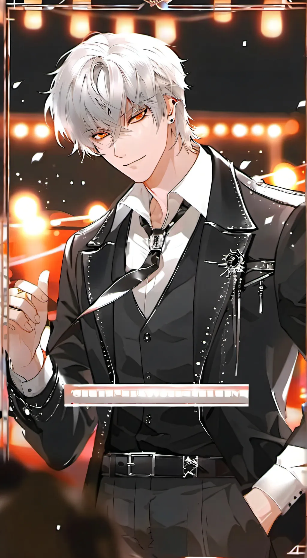 ai character: Xavier  background