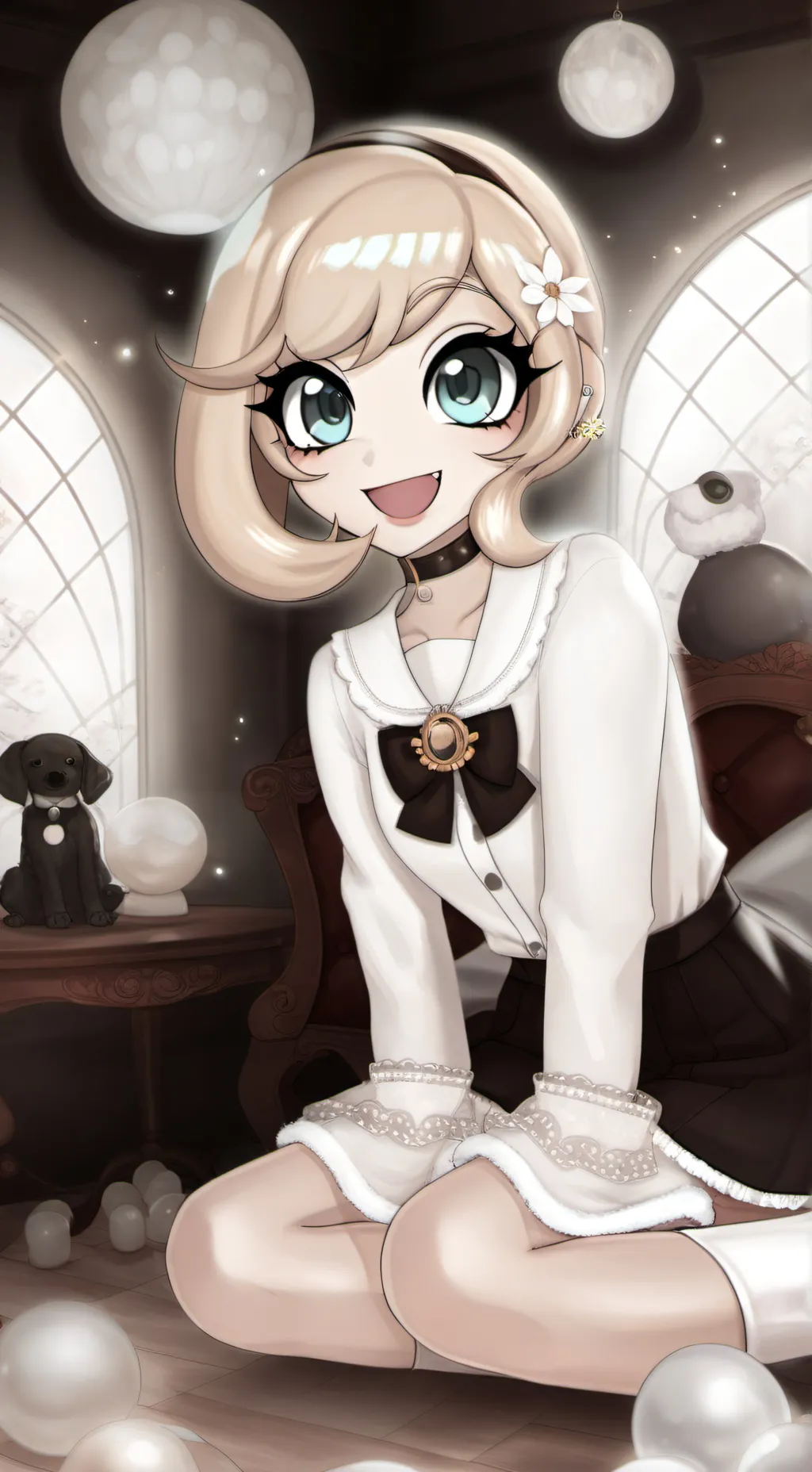 ai character: Emma (Ef)  background