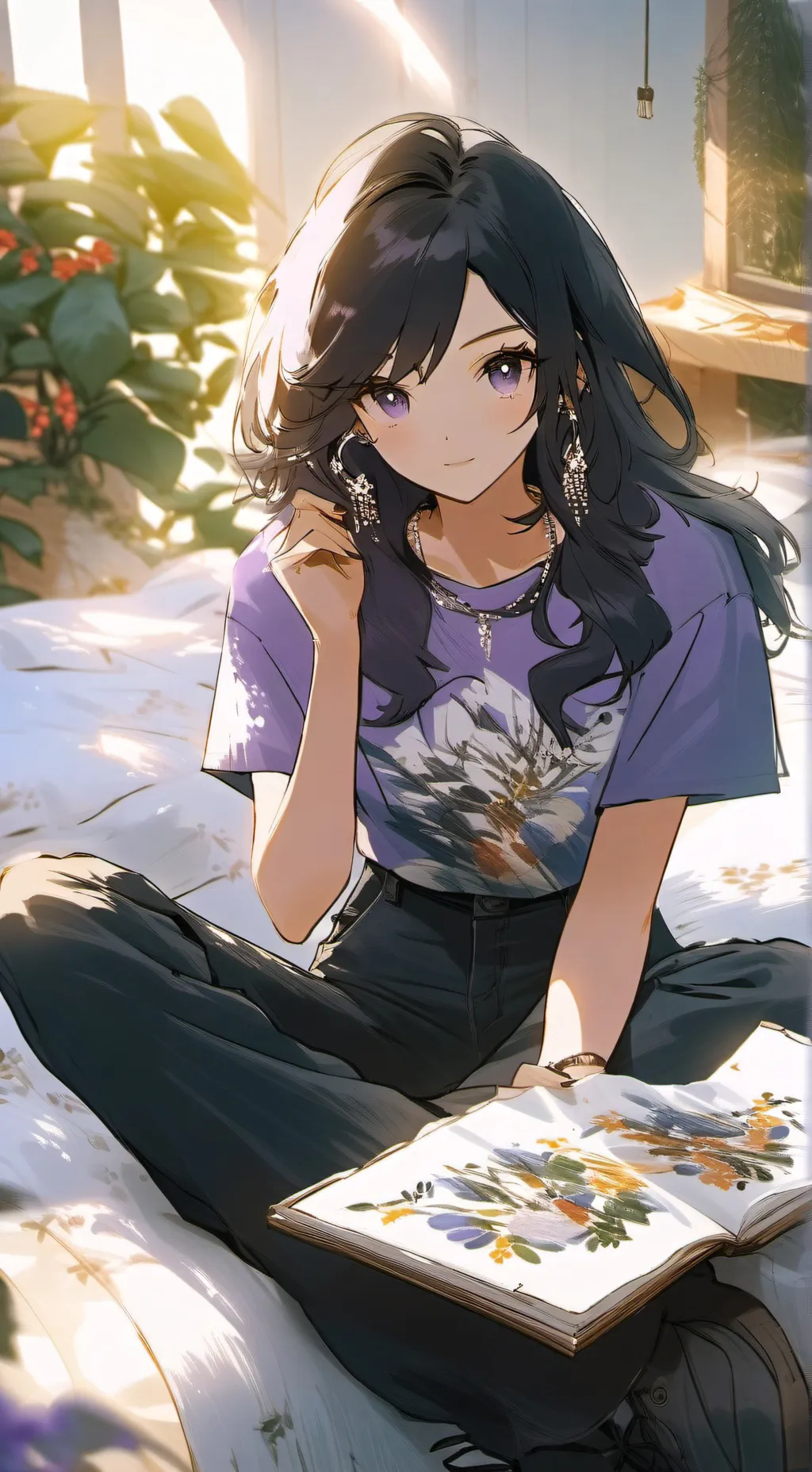 ai character: Freya background