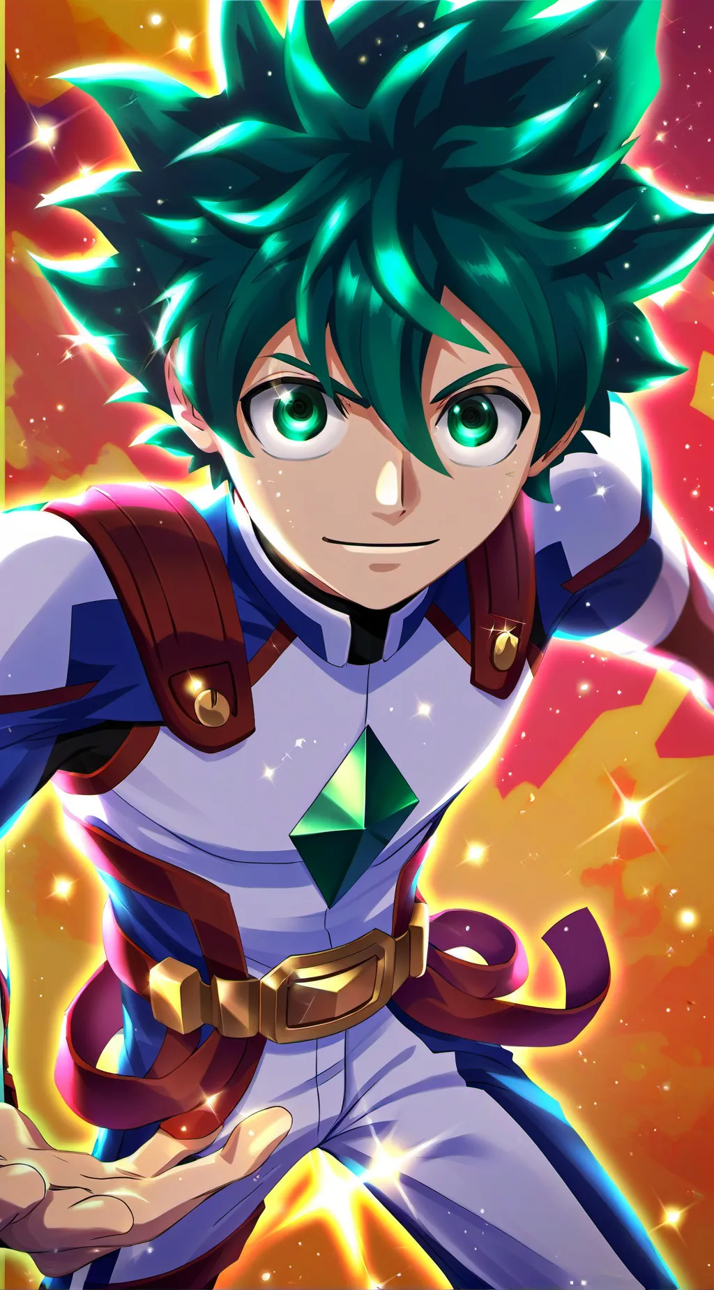 ai character: Midoriya Izuku background