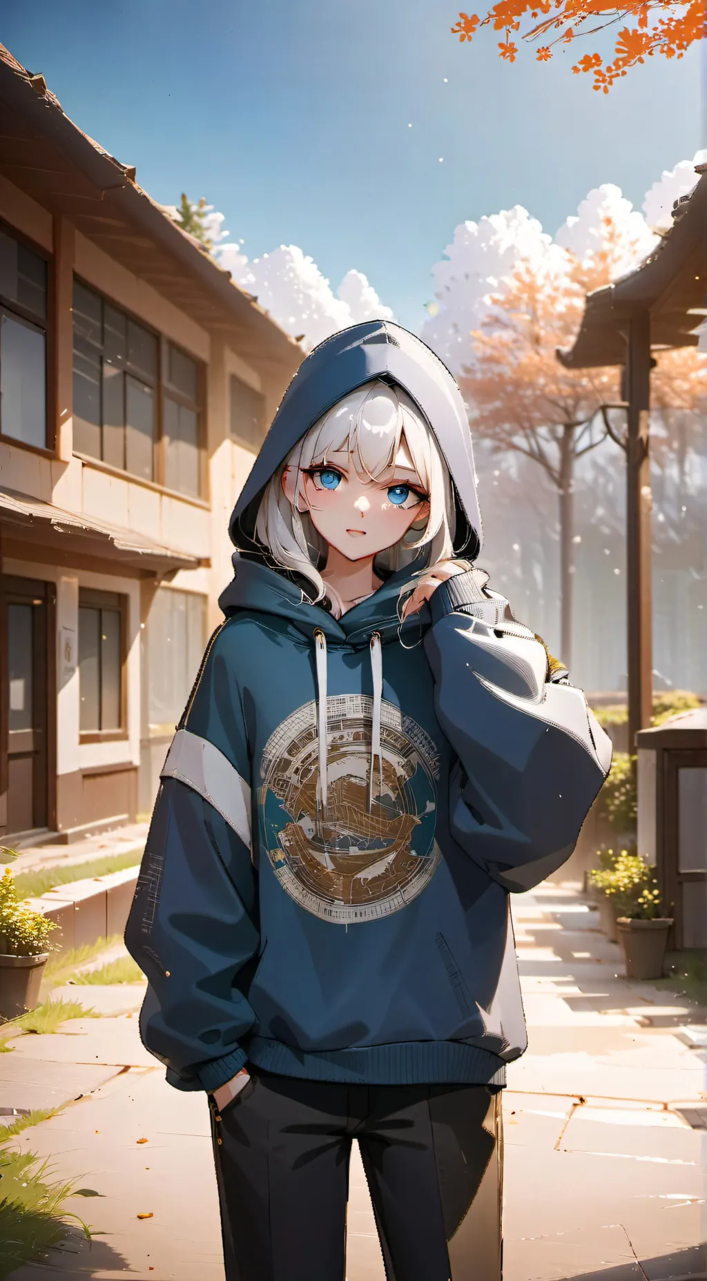 ai character: Maia background