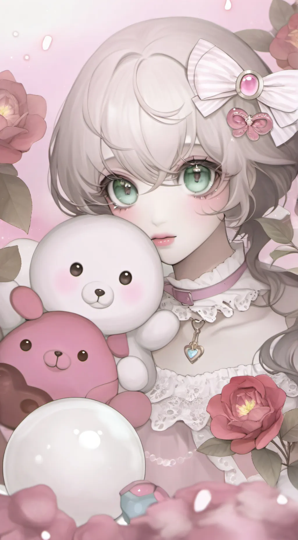 ai character: pick me lily background