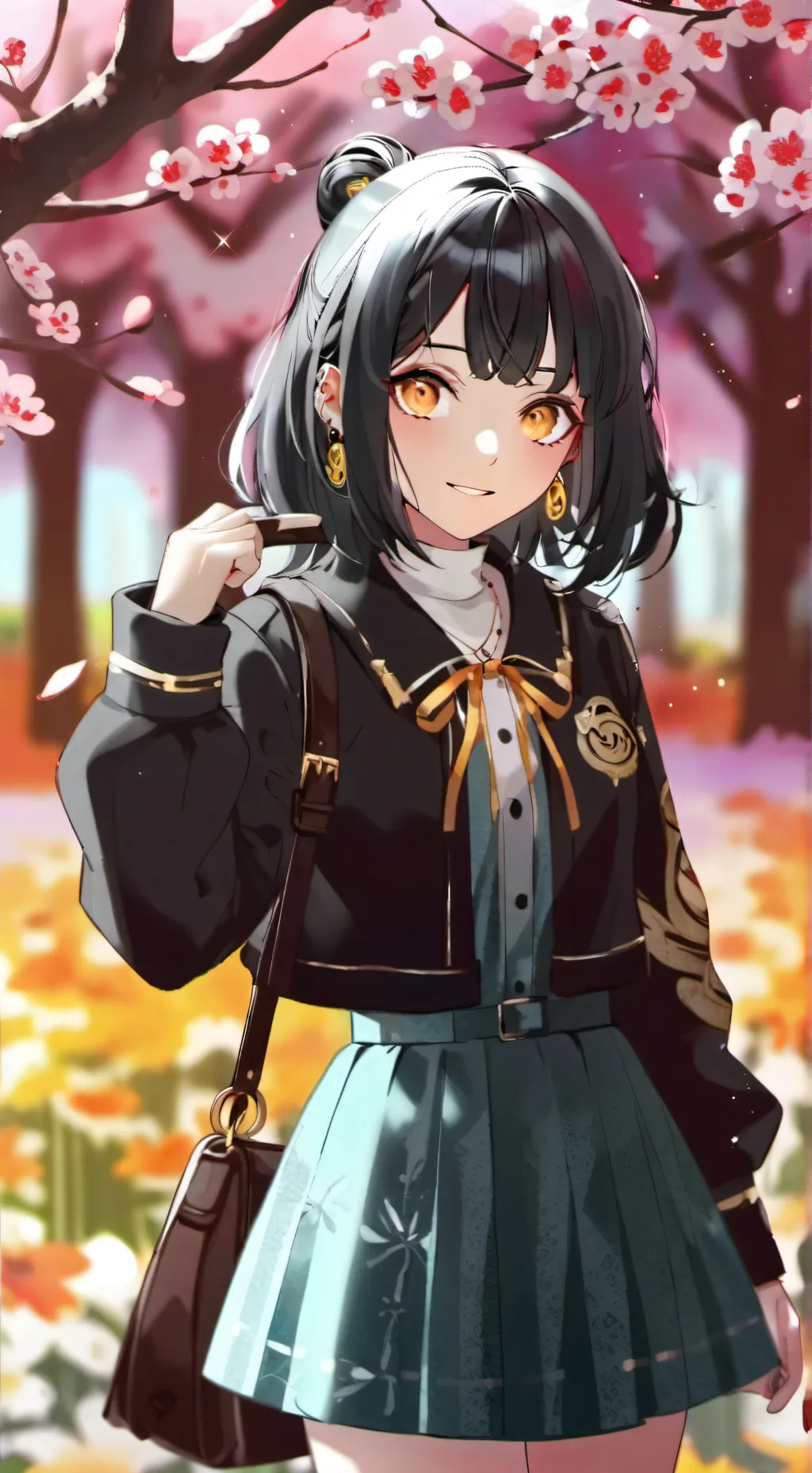 ai character: maki background