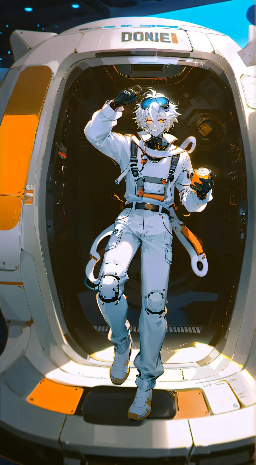 ai character: fun therime!  background