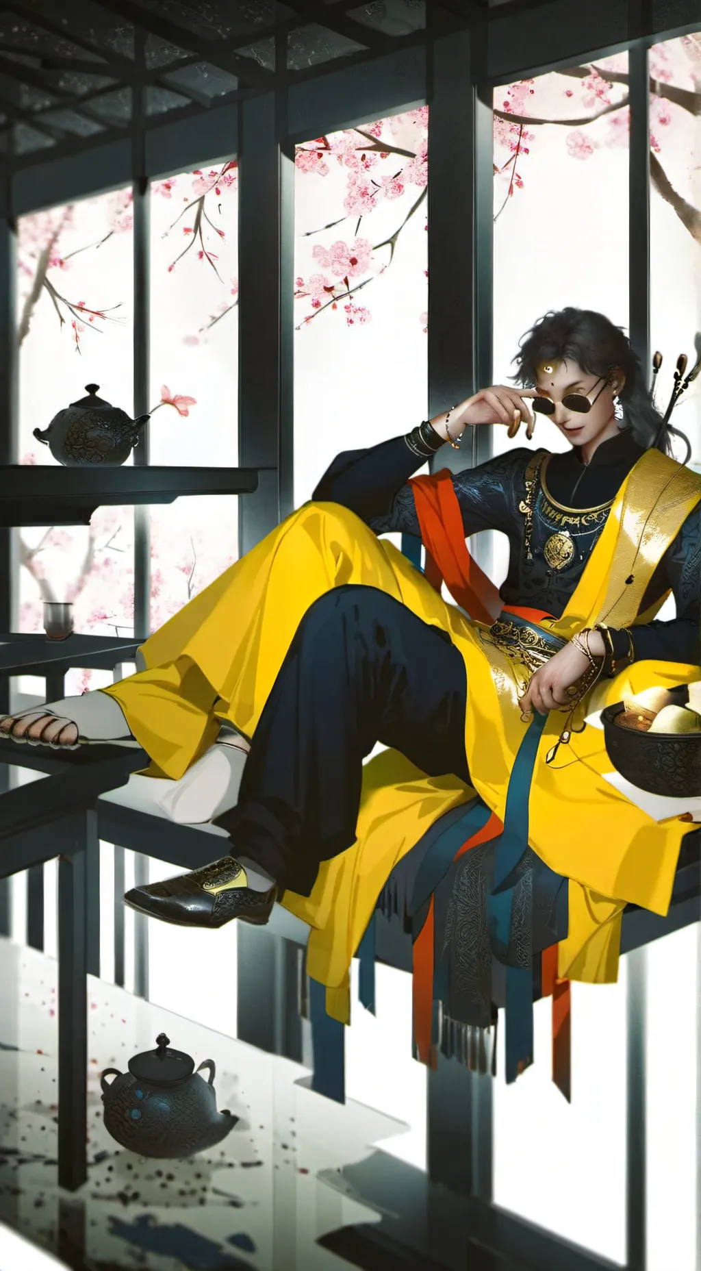 ai character: Deli zaca background