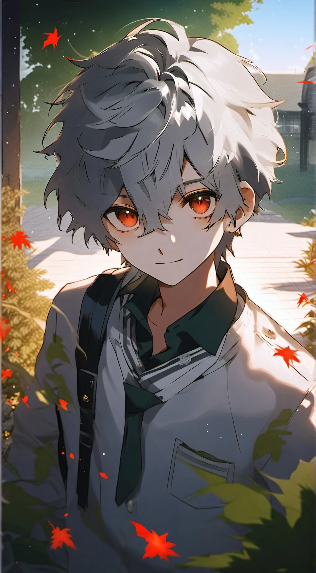 ai character: 🩸Ashrid🩸 background