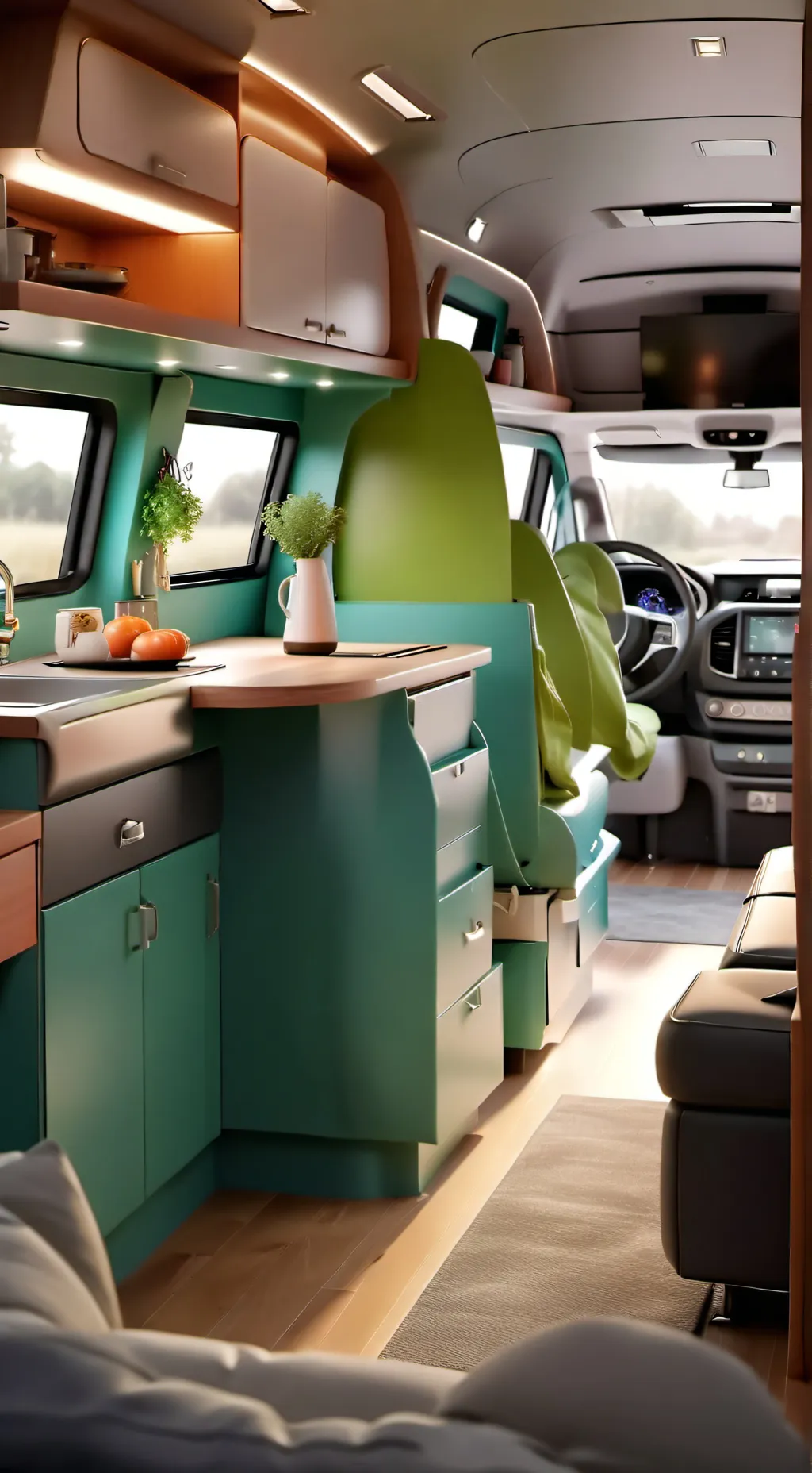 ai character: Road Trip background