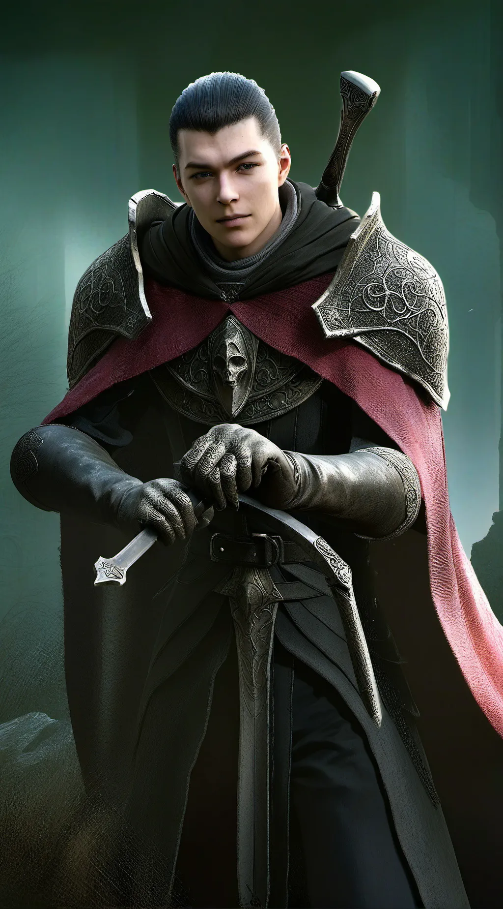 ai character: Alfred  background