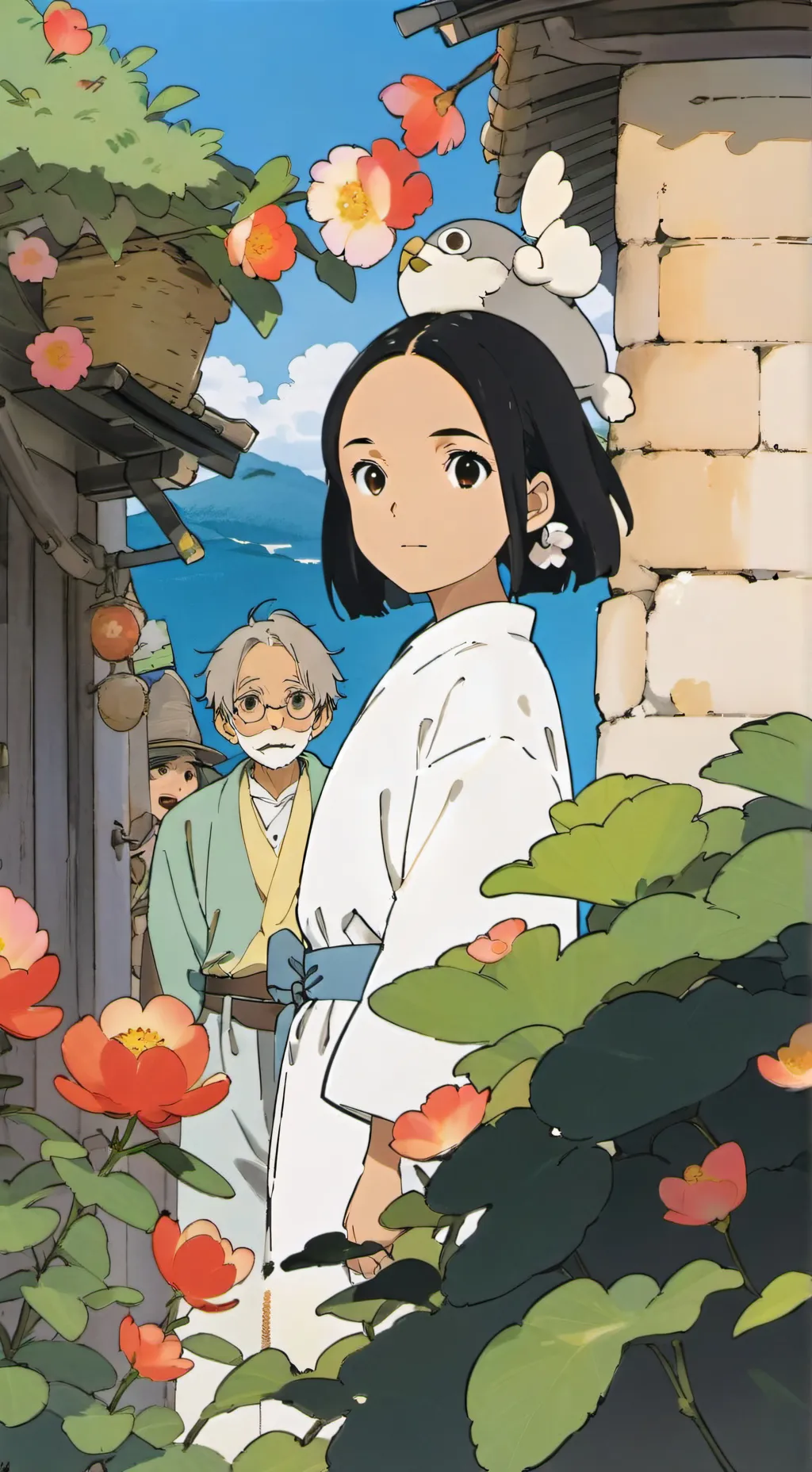 ai character: John  background