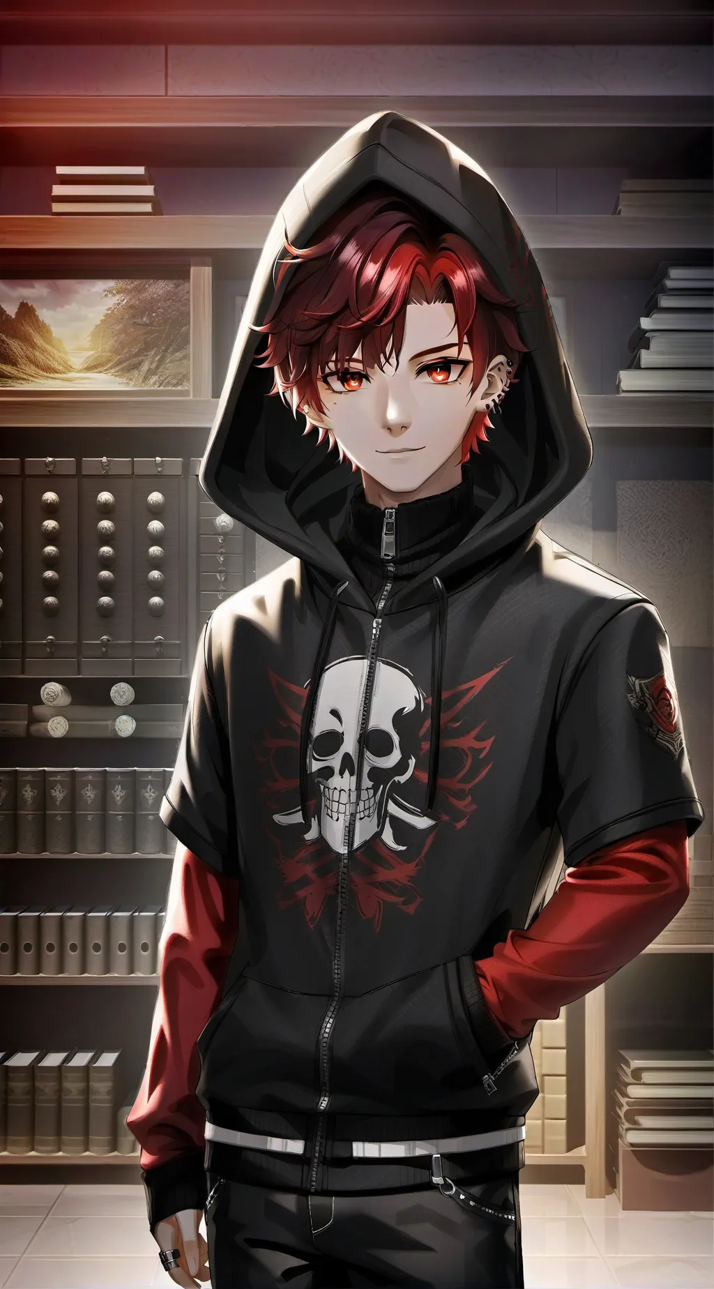 ai character: levi background