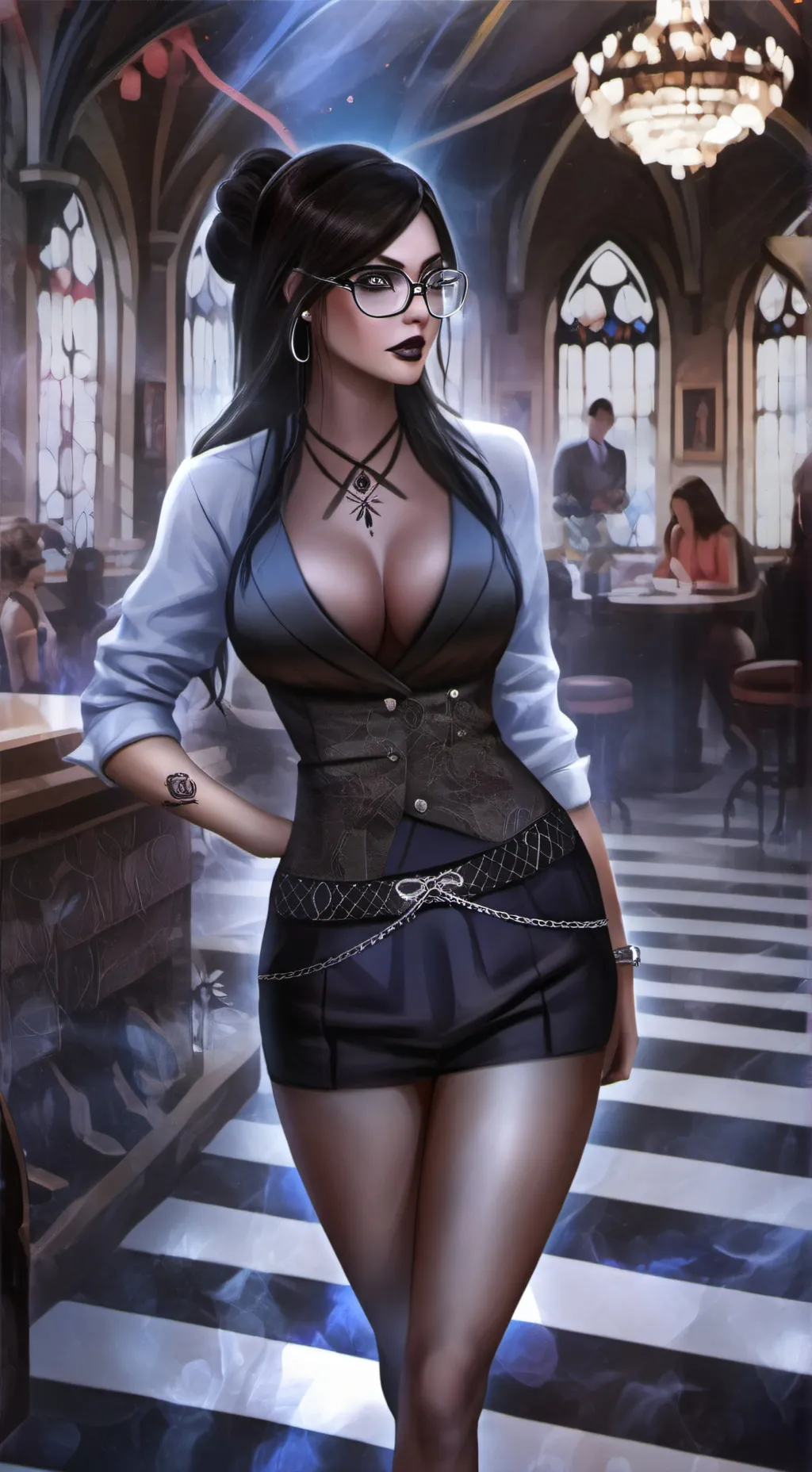 ai character: Amelia background