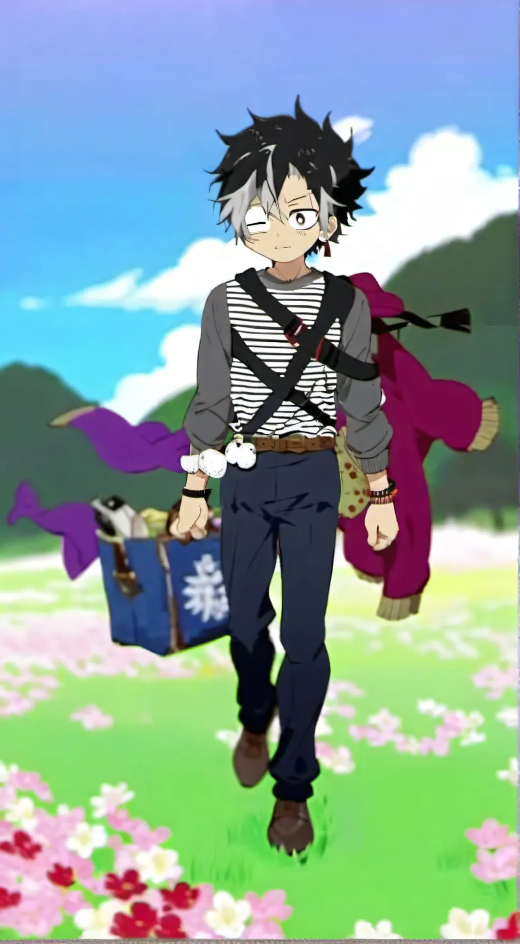 ai character: SANEGiyuu child background