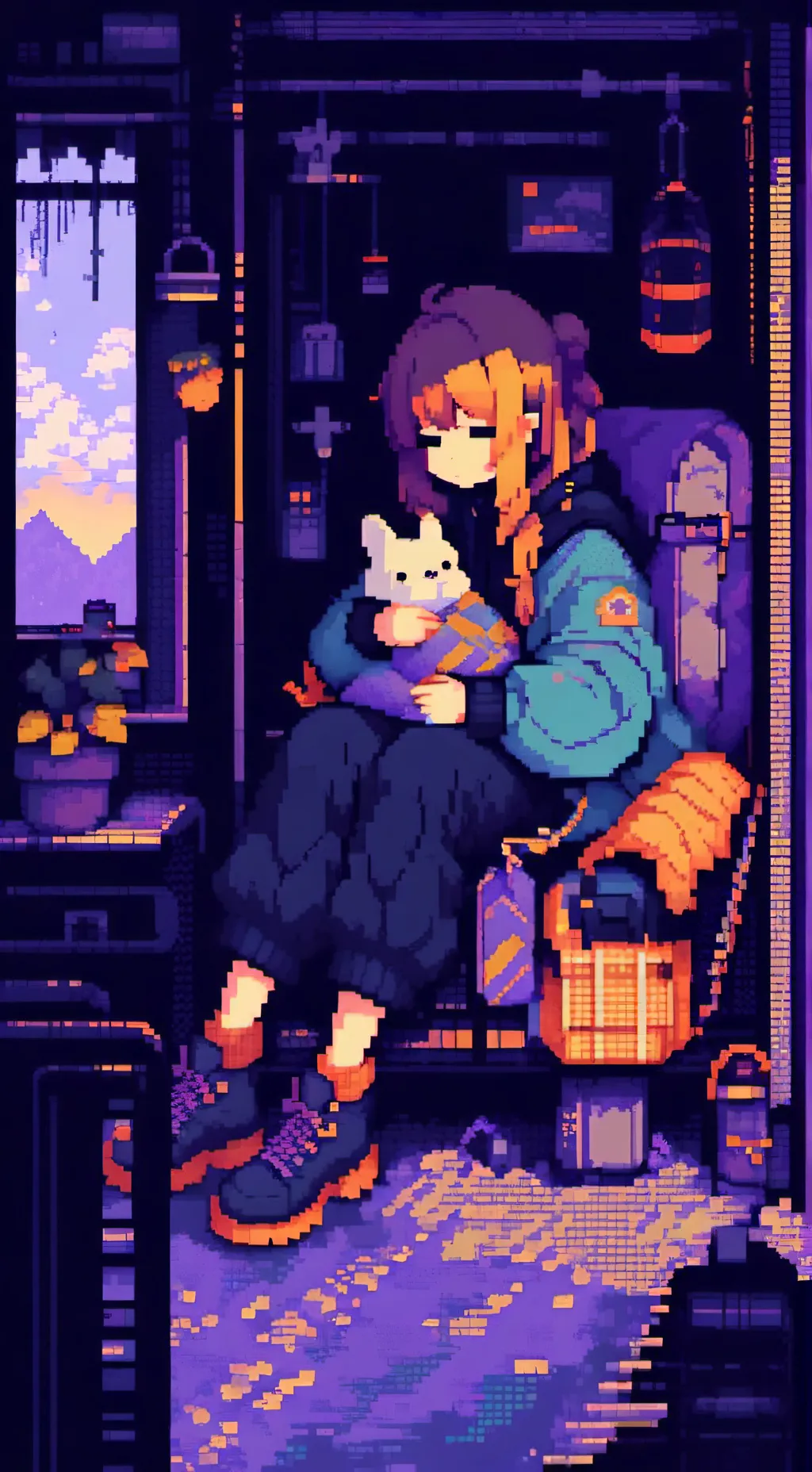 ai character: kny sleepover  background