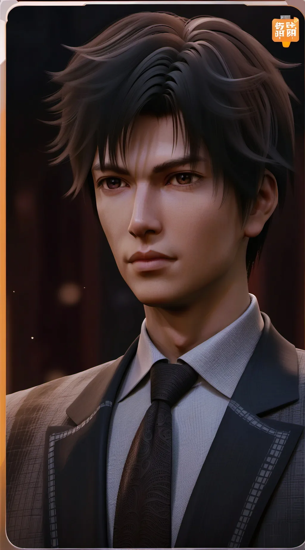 ai character: Sigma test  background