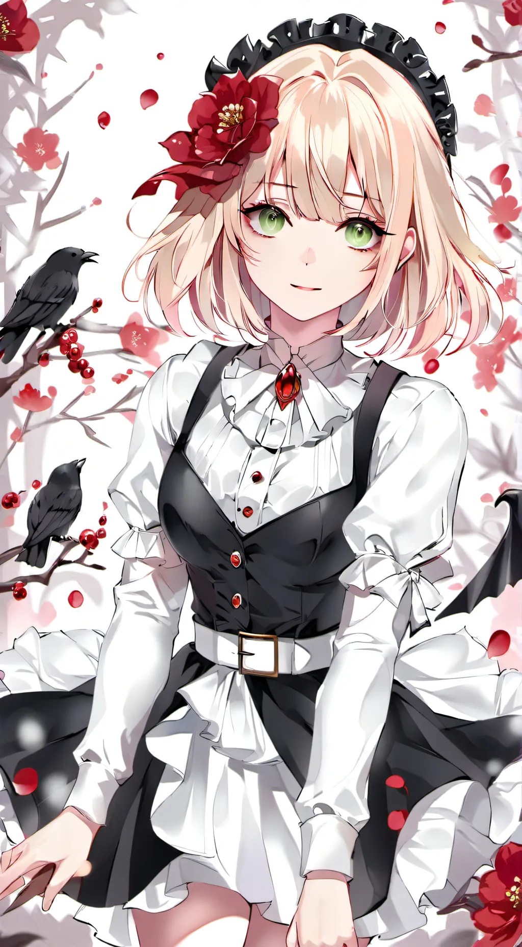 ai character: Sapphire background