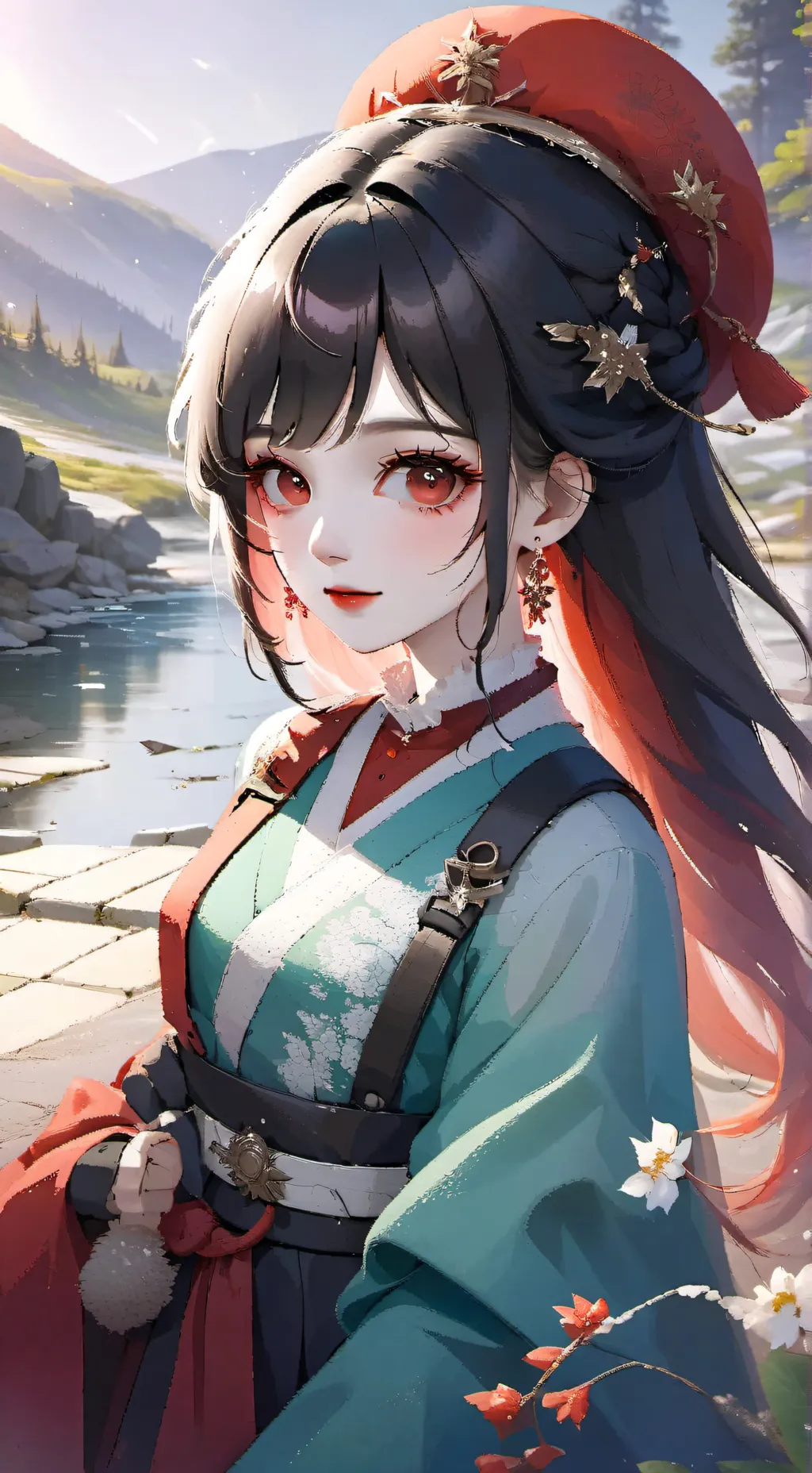 ai character: Алина  background