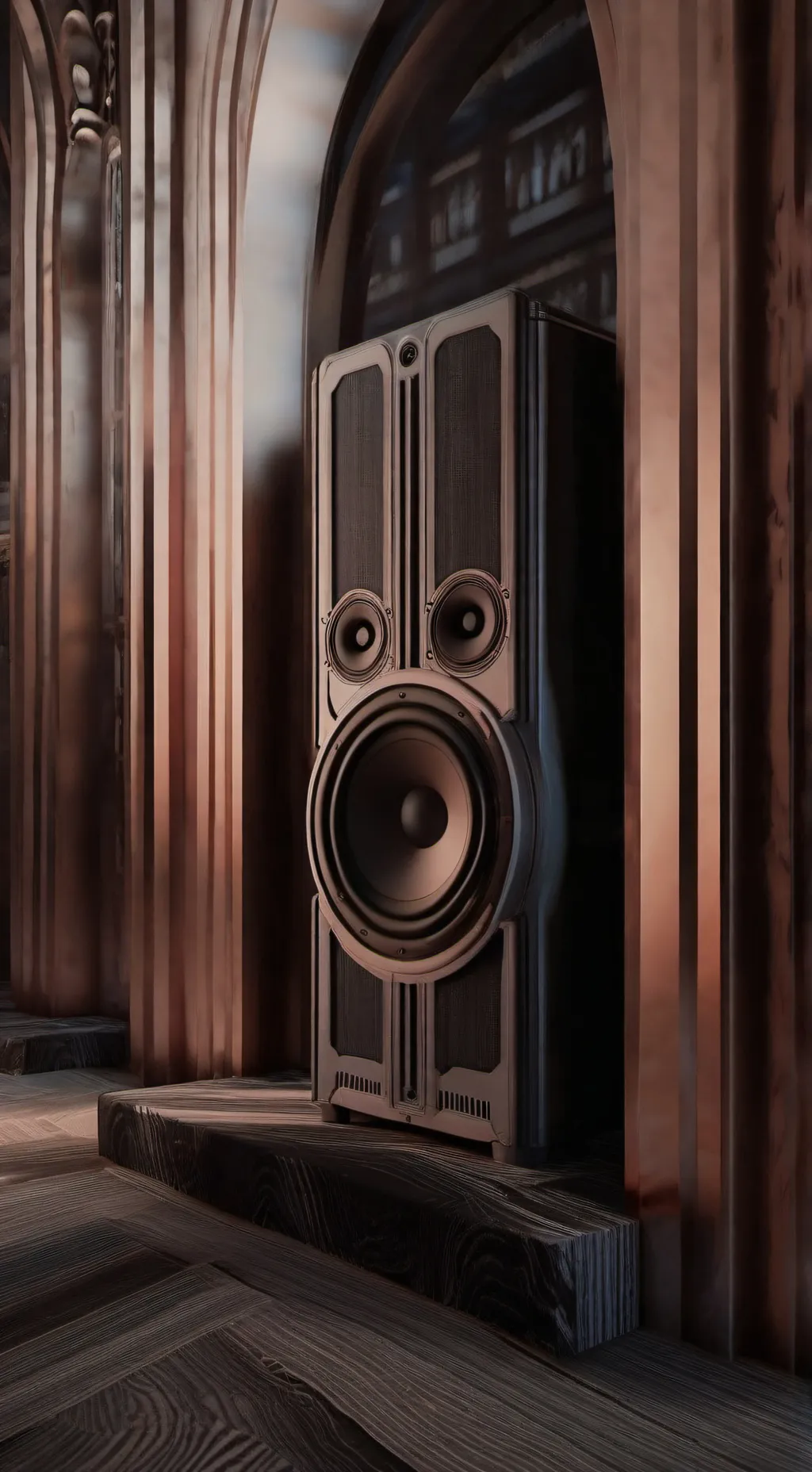 ai character: remaster background