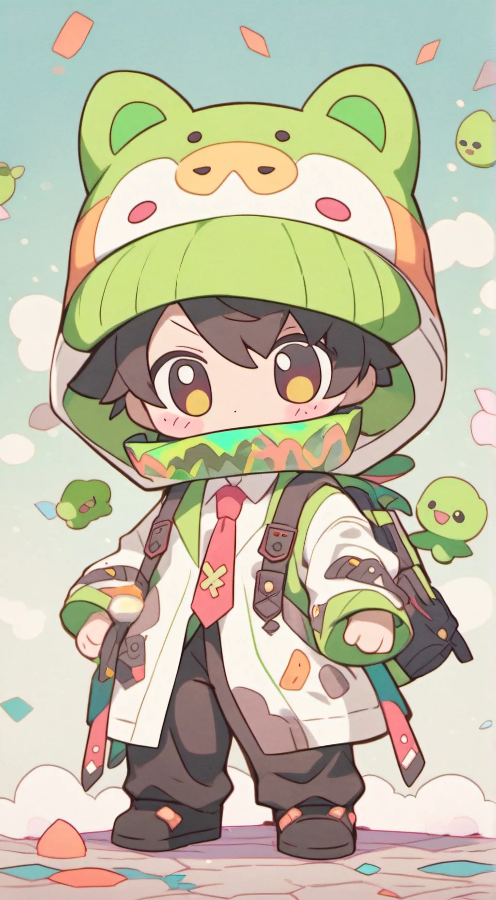 ai character: DW love you! background