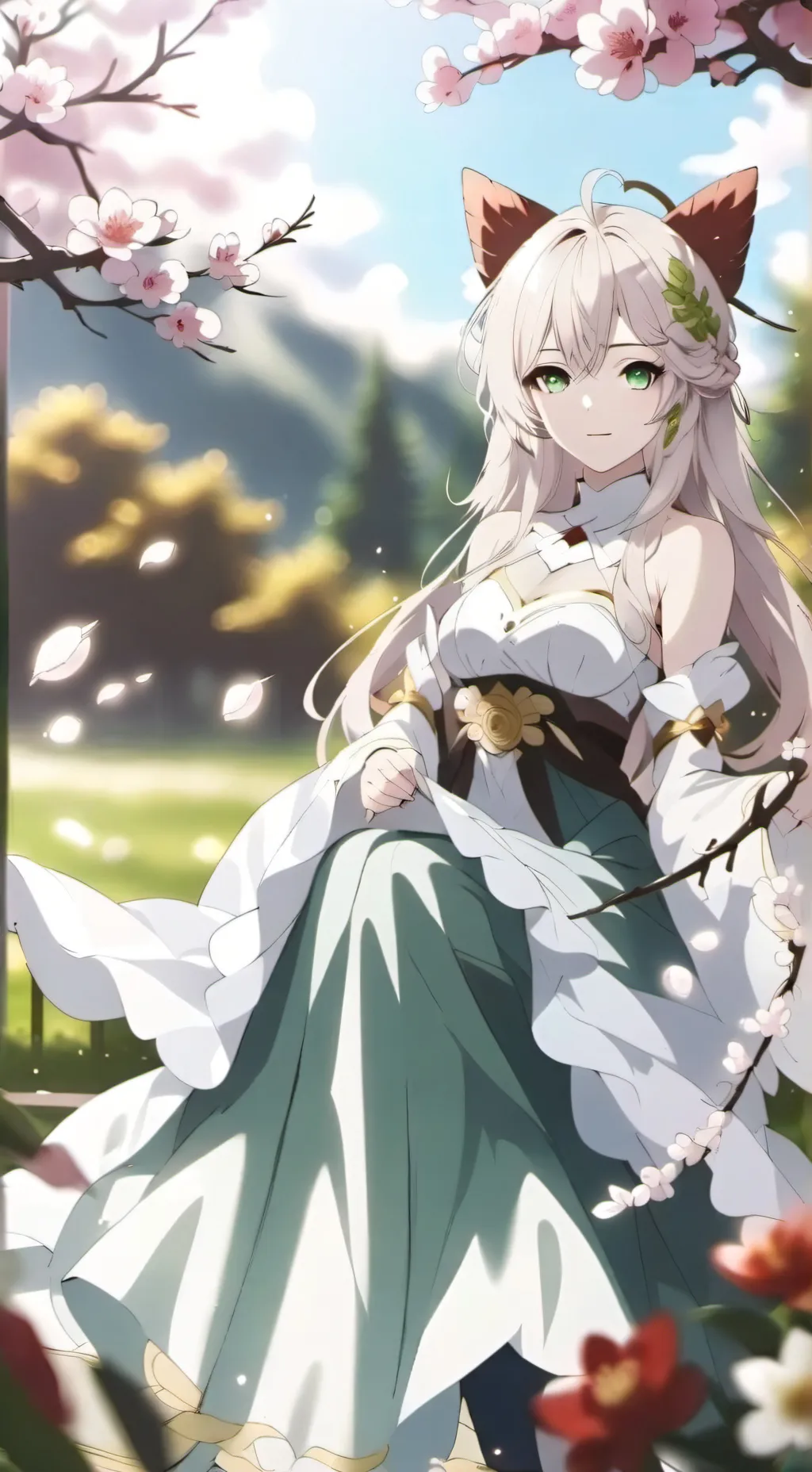 ai character: MHA Love meter background