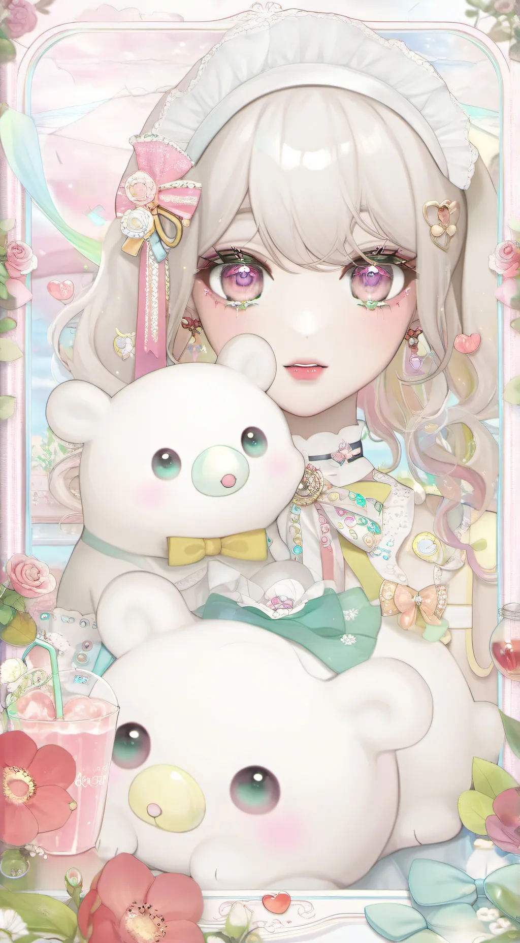 ai character: Lily✨ background