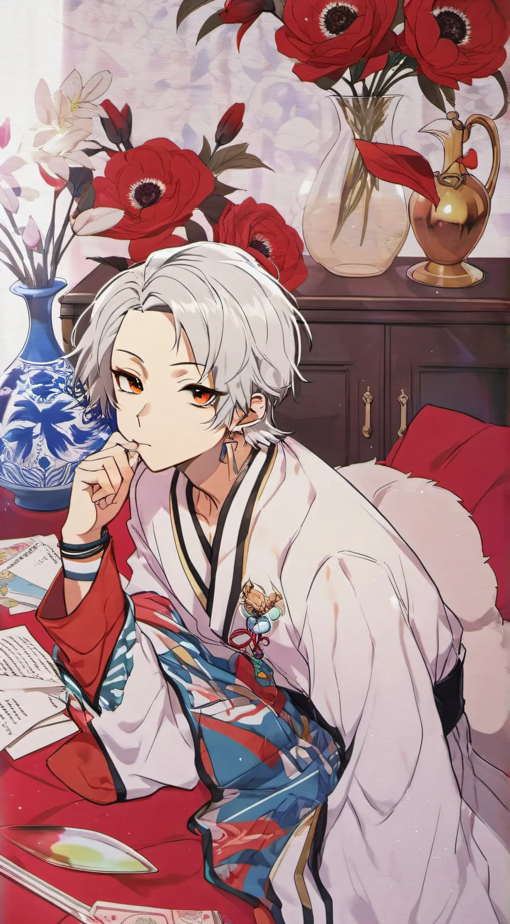 ai character: Gavi background