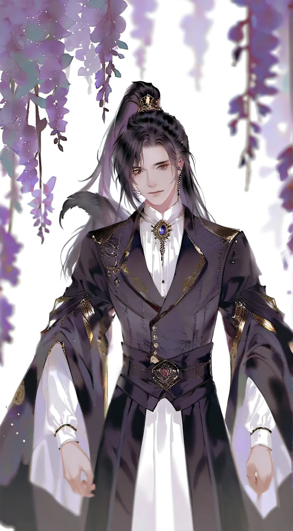 ai character: villain x hero background