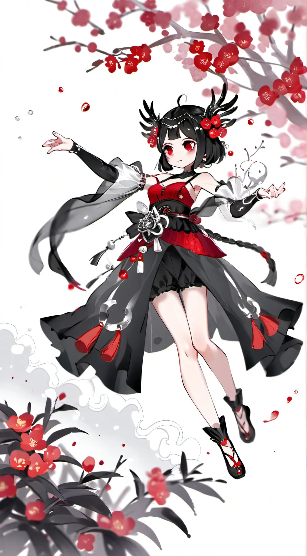 ai character: Finsh the lyrics! background