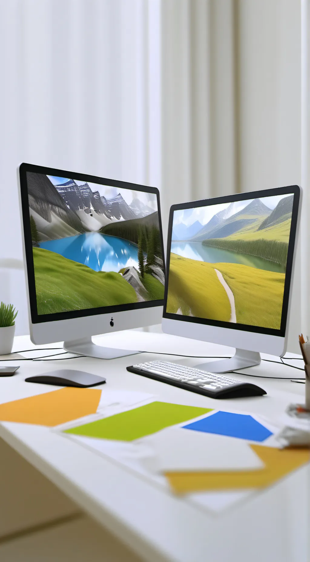 ai character: Computer adamas  background