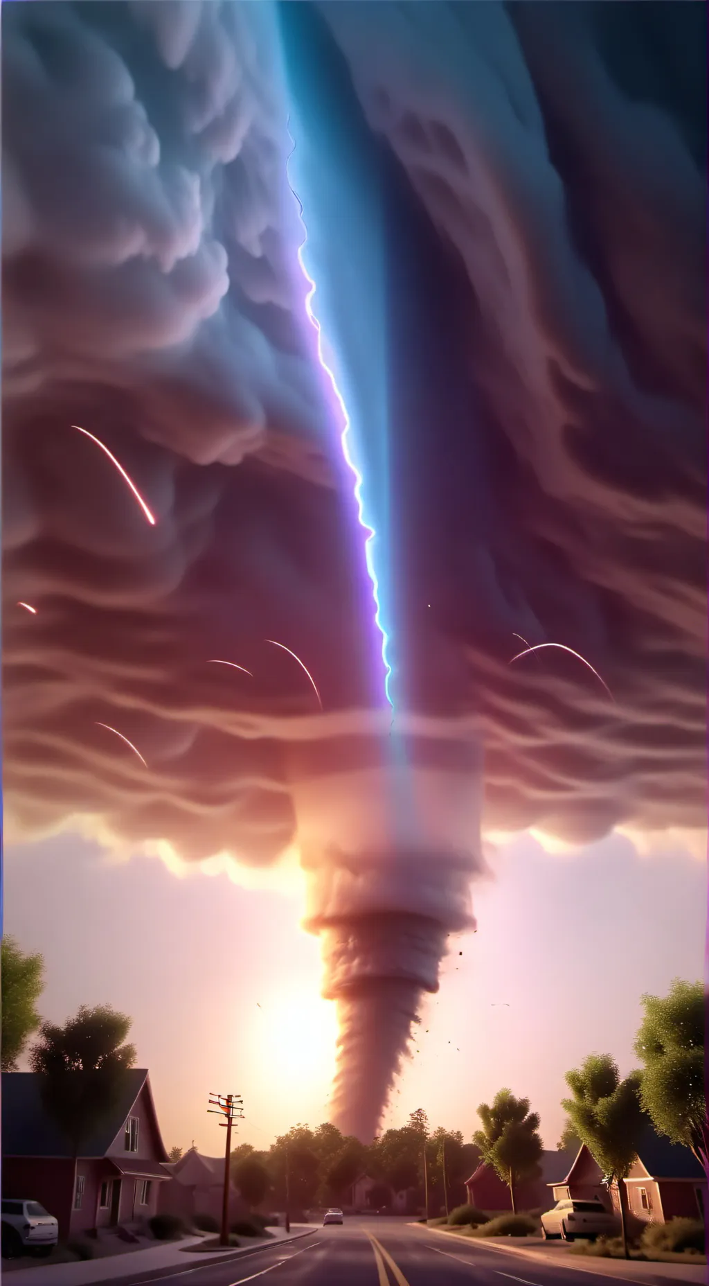 ai character: Tornado  background