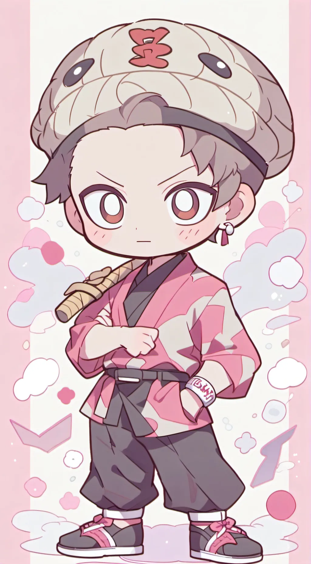 ai character: squid game kwon background