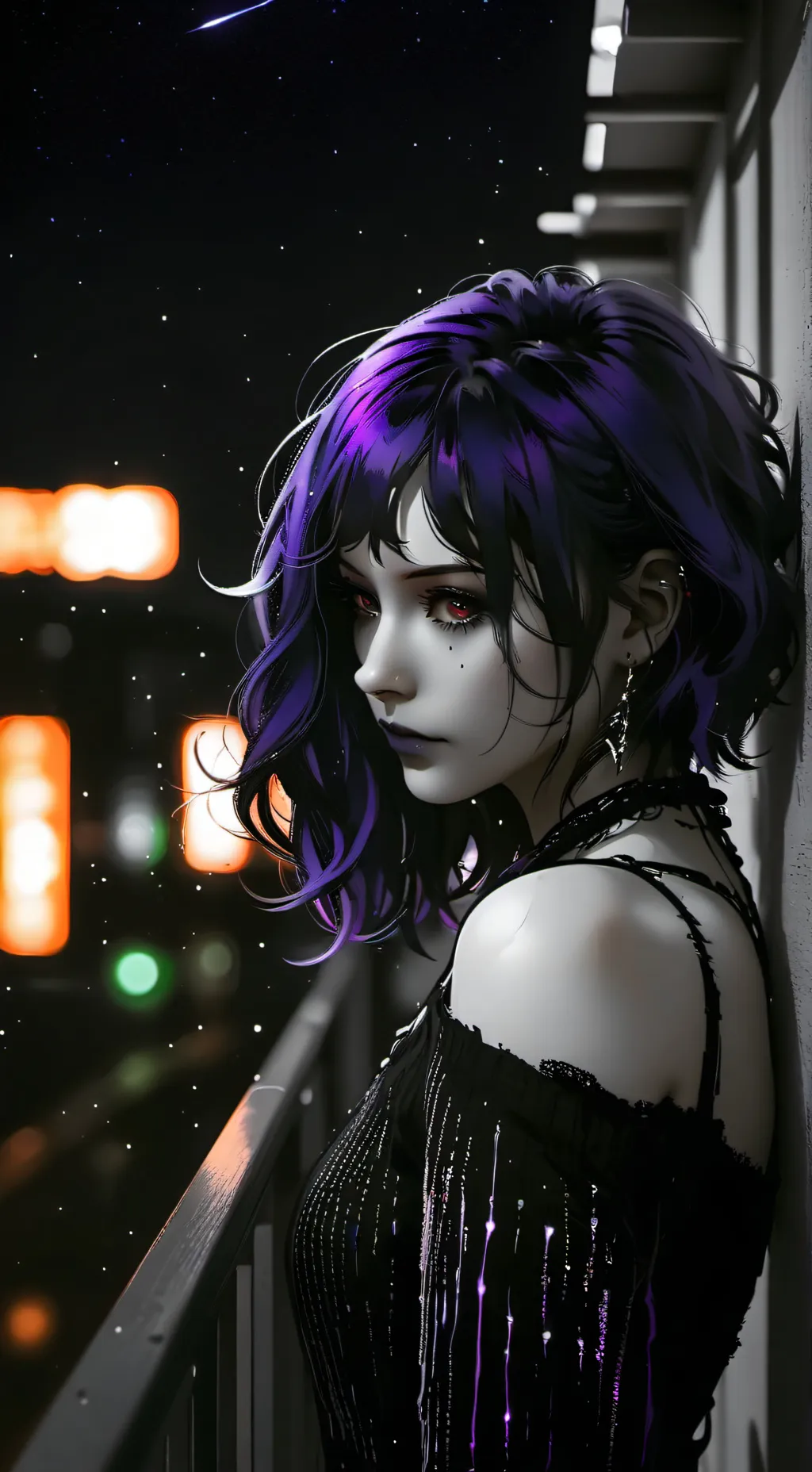 ai character: Dahlia background