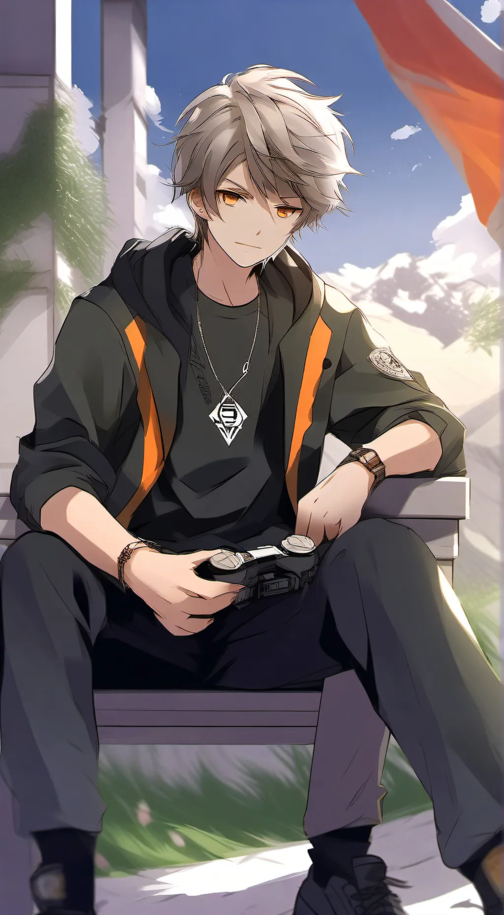 ai character: Adam background