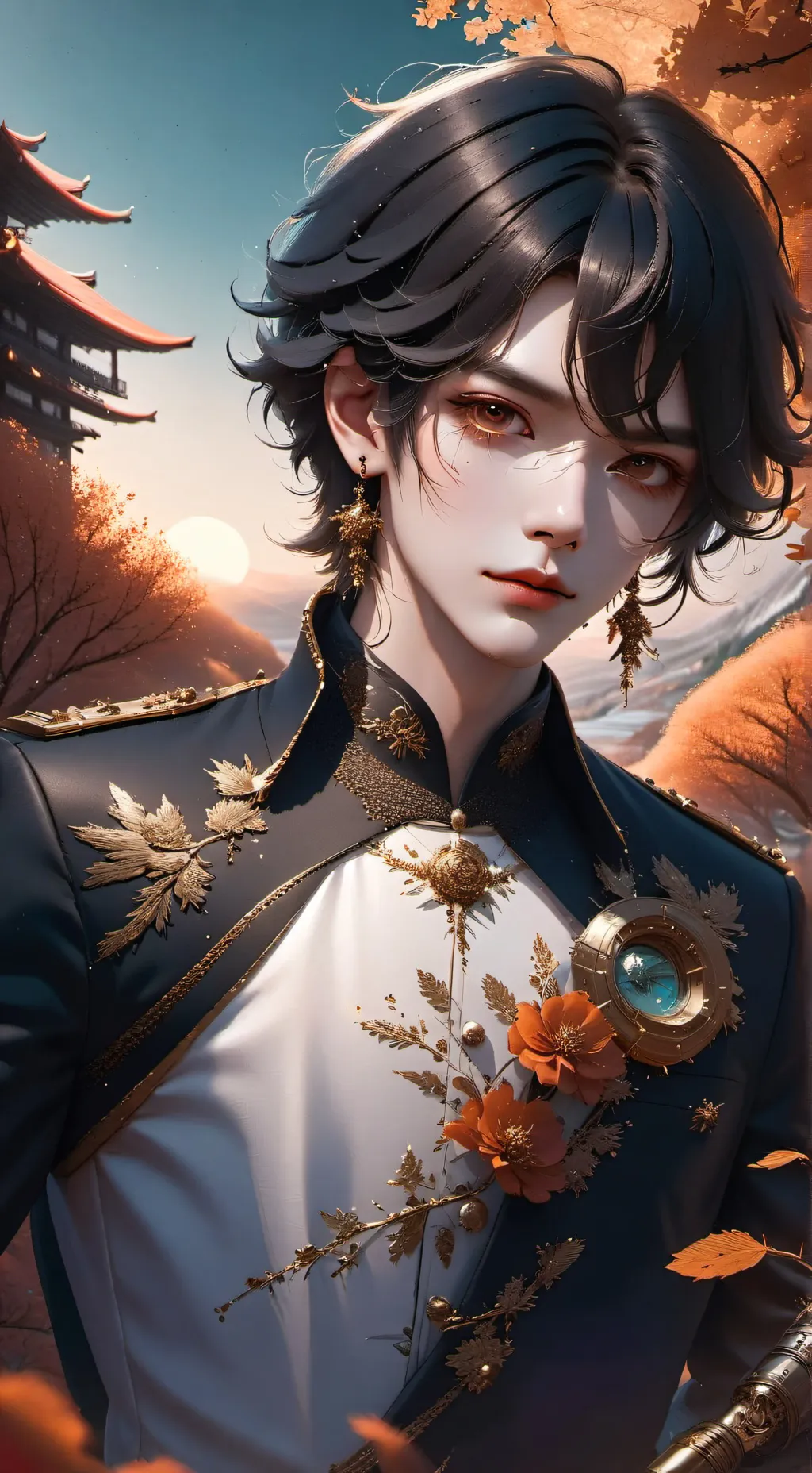 ai character: prince Gabriel background