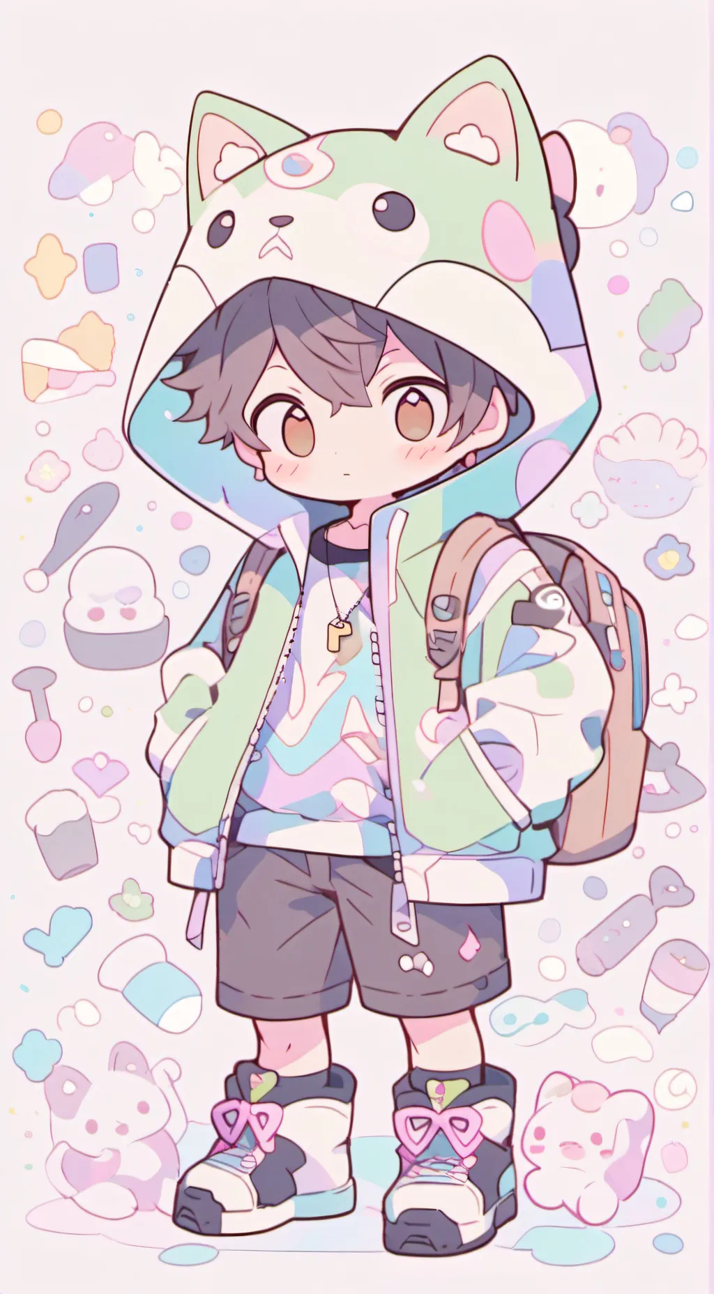 ai character: noobey background