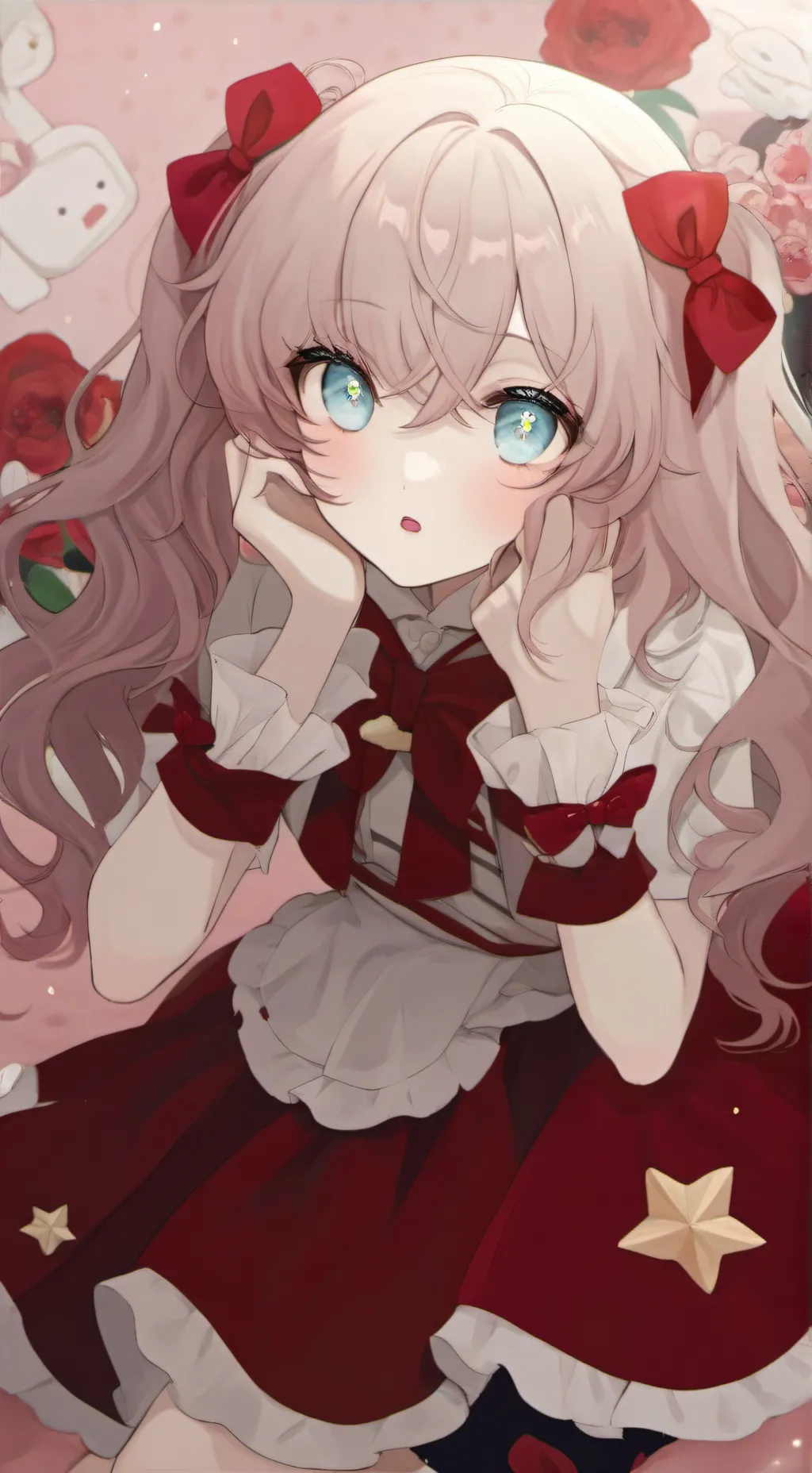 ai character: 🎀Mha meets pick-me background