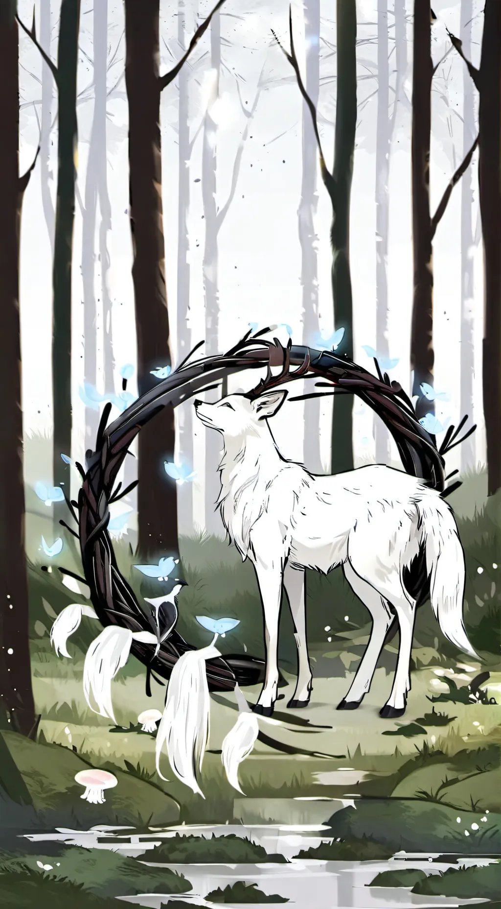 ai character: ~ Cønsṭelłatioɲ ~ background