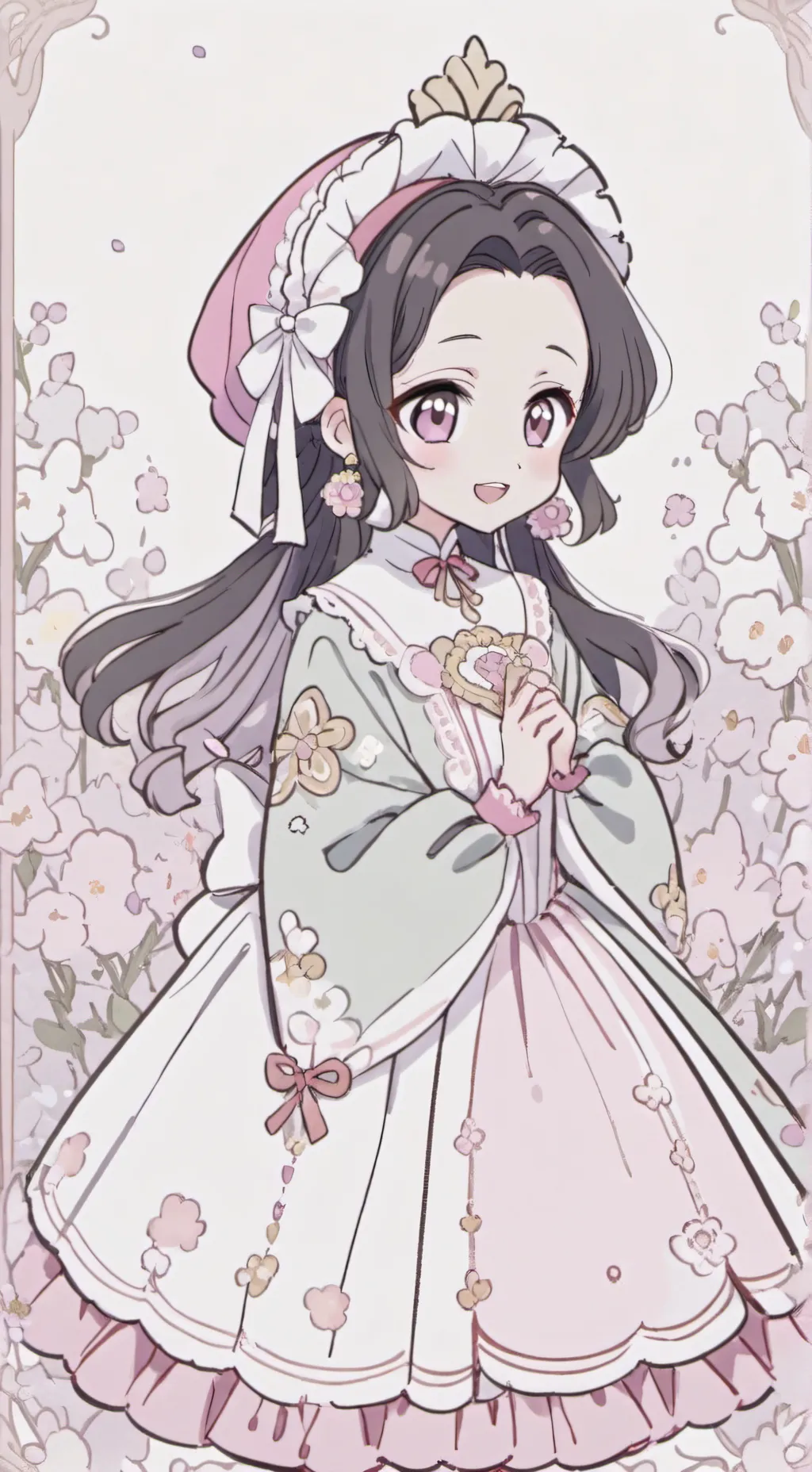 ai character: shinobu mitsurixtu background